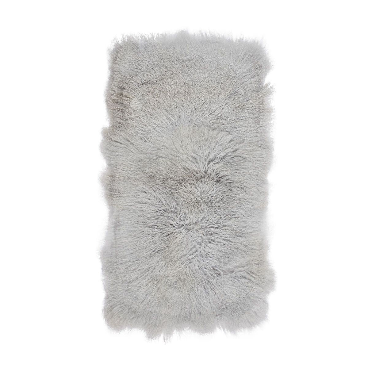 Lammeskinnspledd | Krøllete | Tibet | 60x120 cm