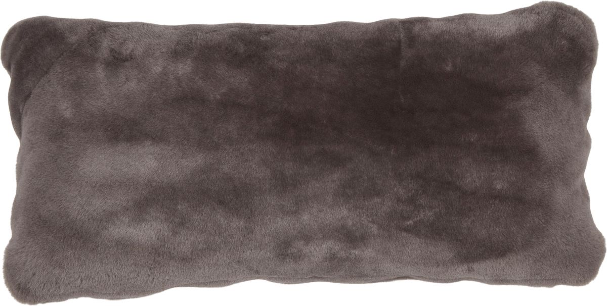 Lammeskinnspute | Mokkasin | Dobbeltsidig | 28x56 cm