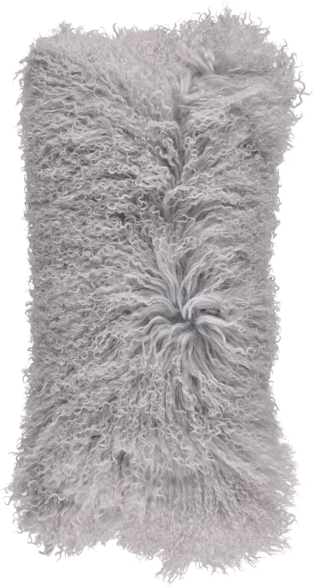 Lammeskinnspute | Krøllete | Tibet | 28x56 cm