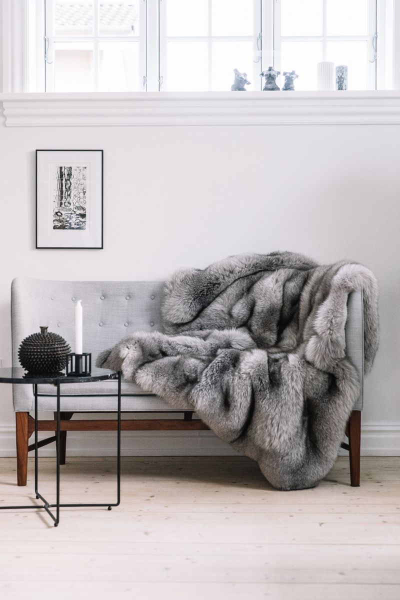 Teppe av Fox | Baksiden av Kashmire | 70x230 cm