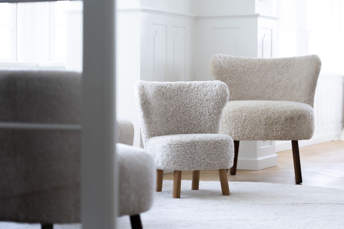 Designerteppe | Korthåret | New Zealand | Ø180