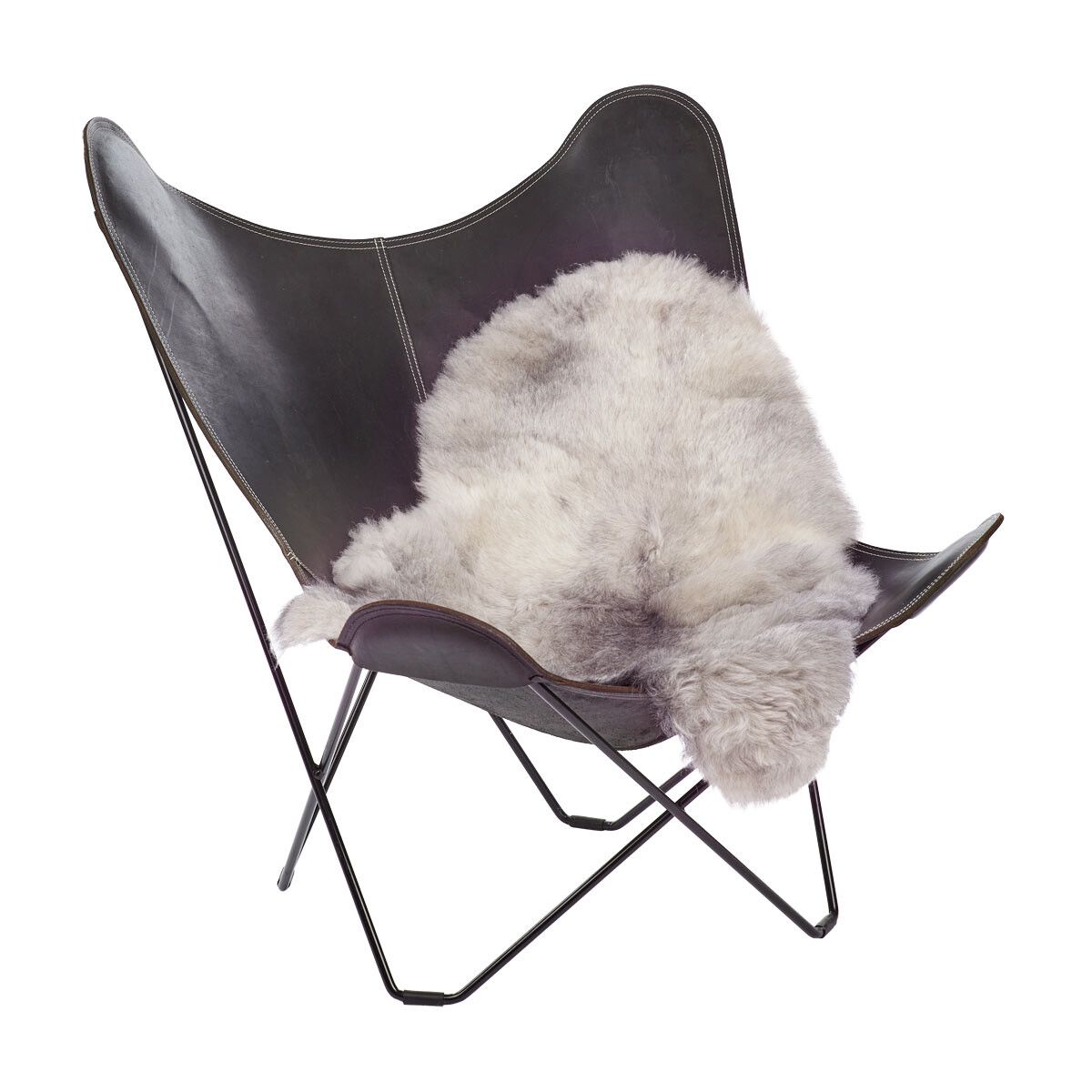 Lammeskinn | Korthåret | Island | 120+x60 cm