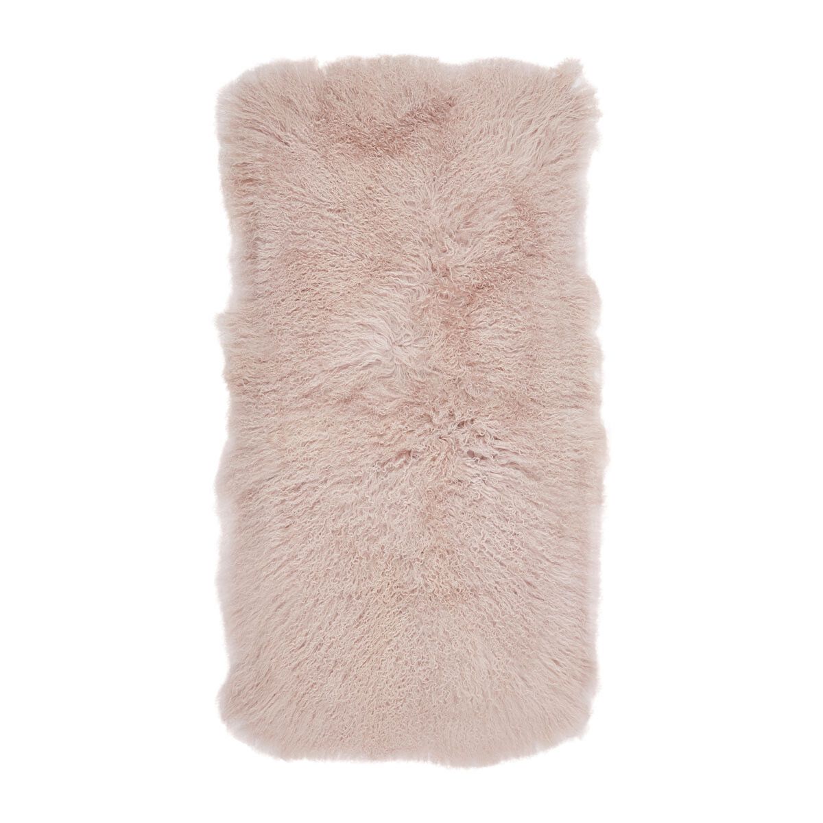 Lammeskinnspledd | Krøllete | Tibet | 60x120 cm