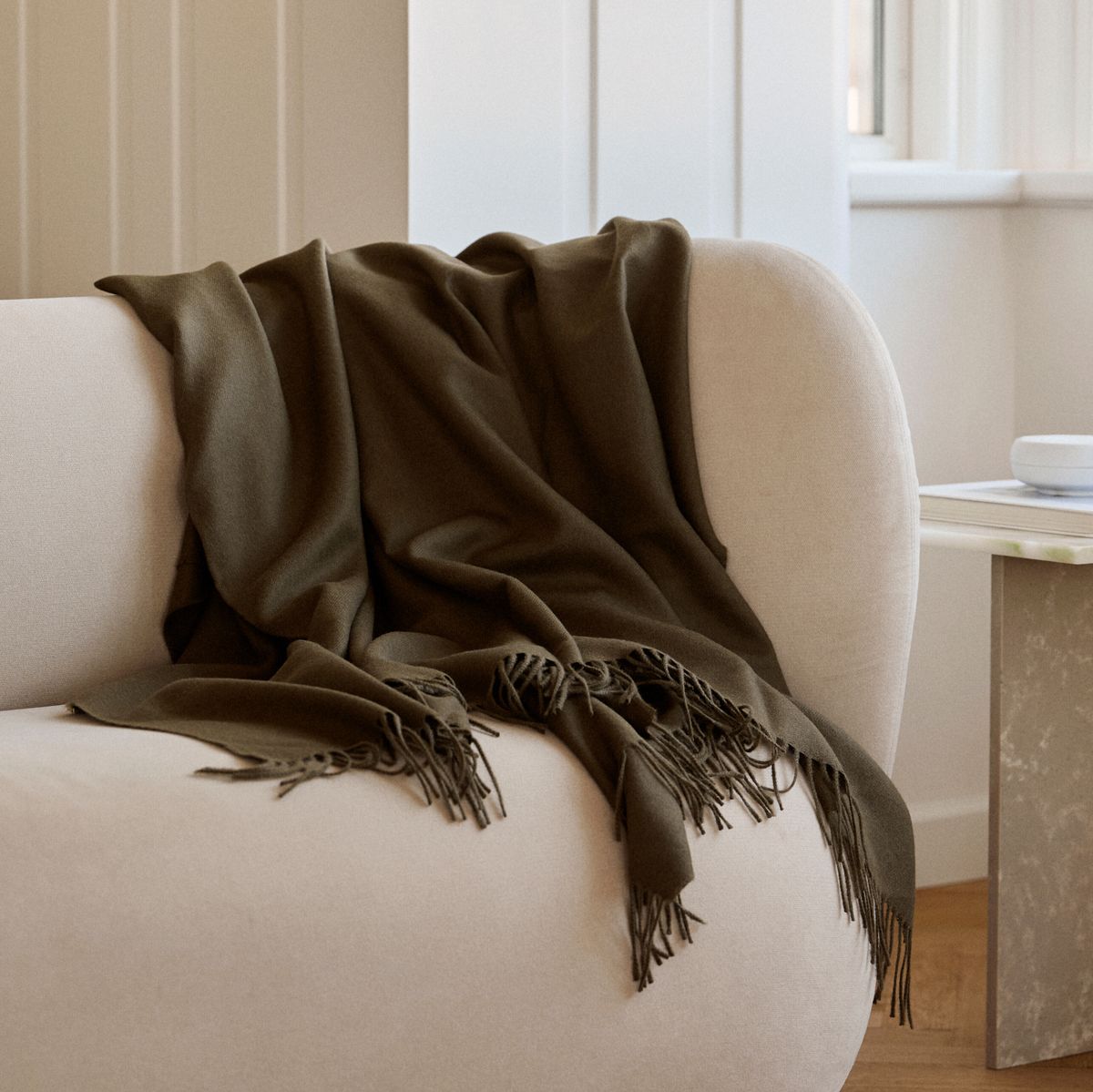 Amanda pledd | 100 % baby alpakka ull