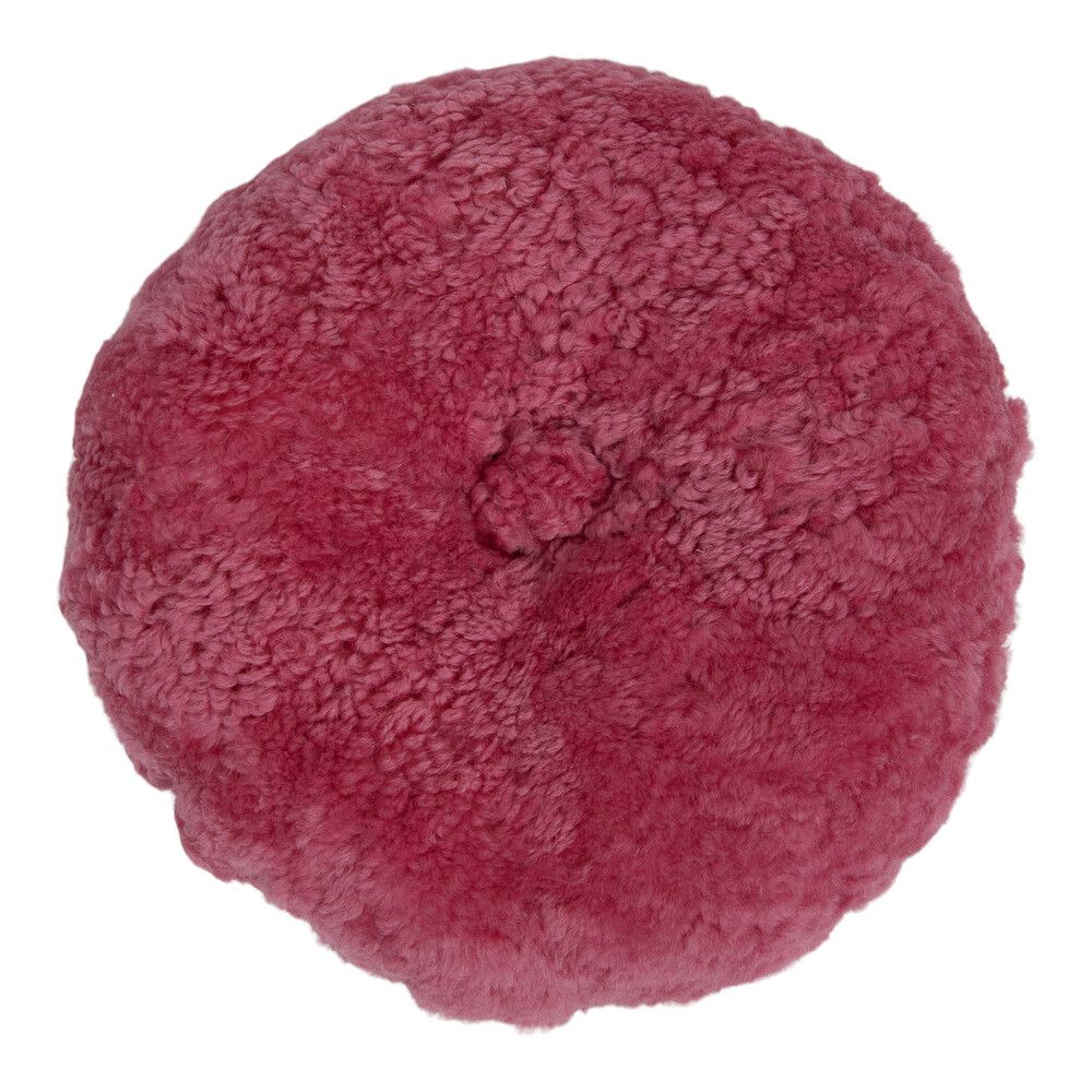 Lammeskinnspute | Korthåret | New Zealand | Dobbeltsidig | D40 cm