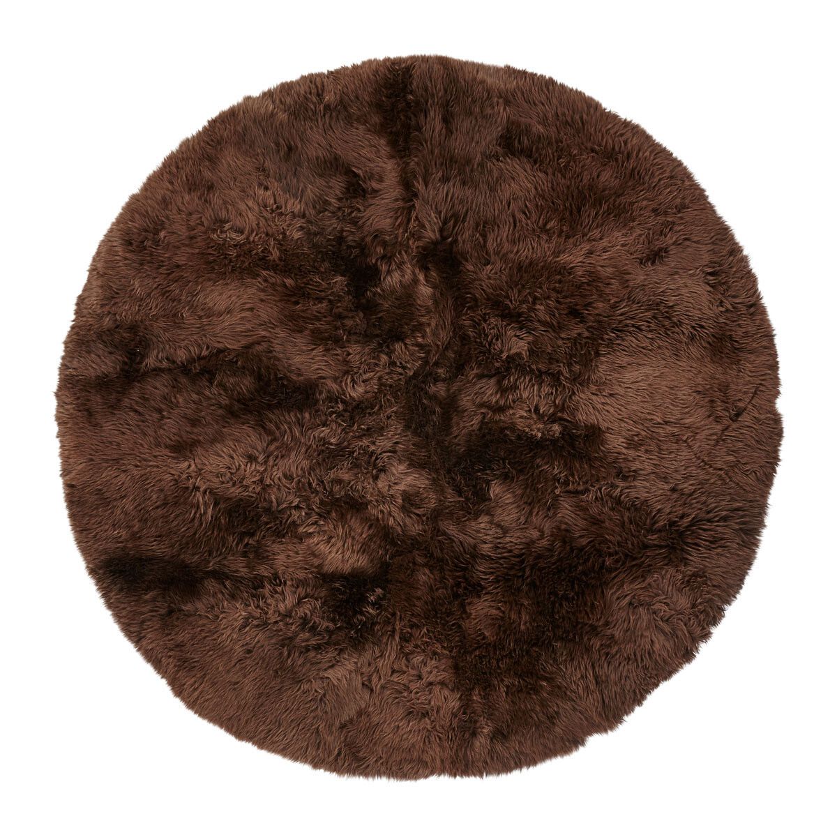 Teppe av Lambskin Ø180 cm | Ø250 cm