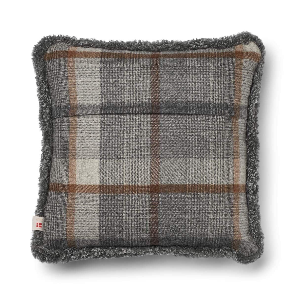 Sjekket samling | Kort hår | Dobbelt sidet | 52x52 cm