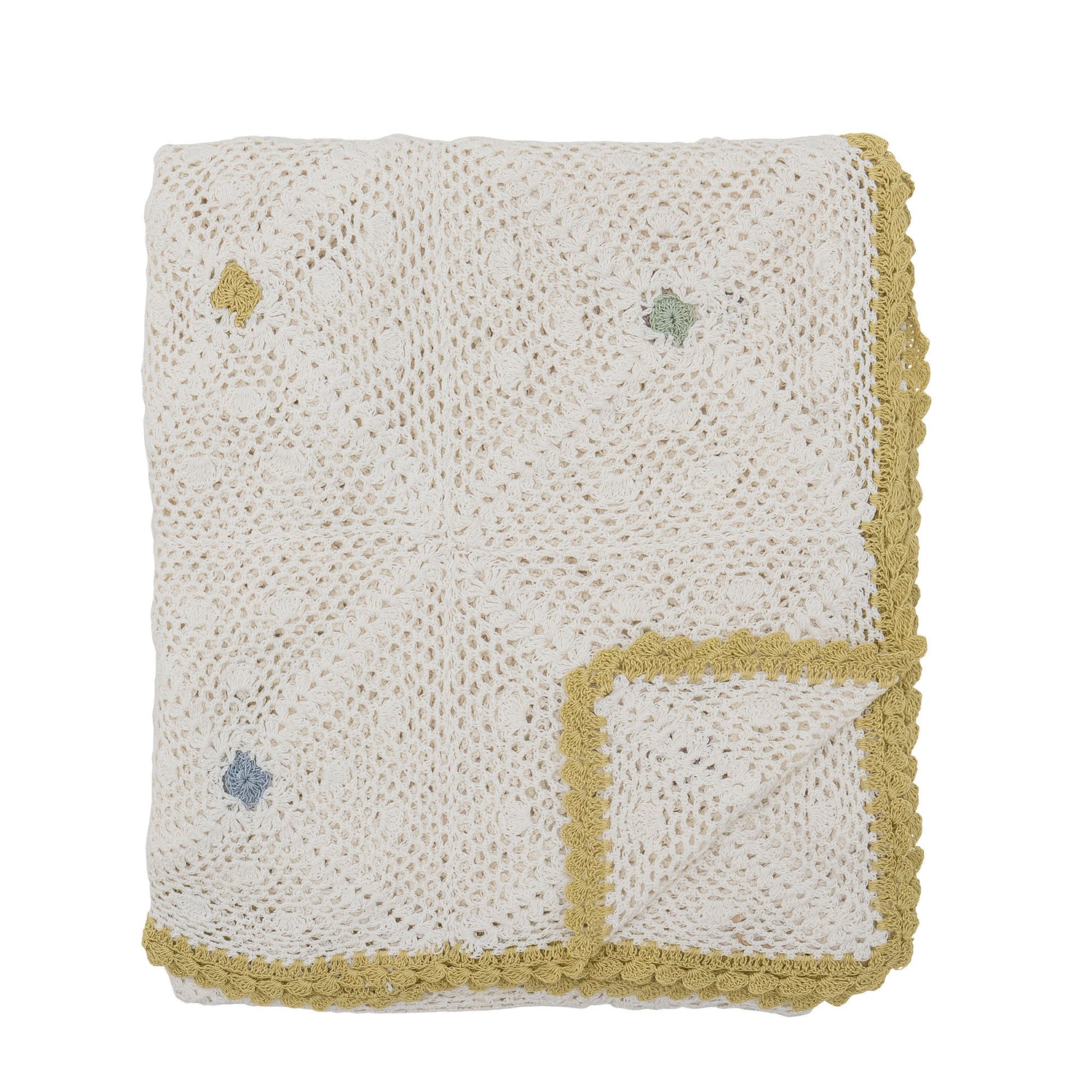 Bloomingville rovigo plaid, natur, bomull