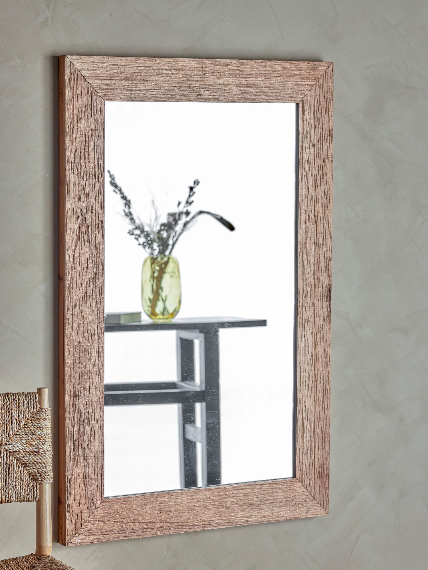 Bloomingville Lohan Wall Mirror, Nature, Guy