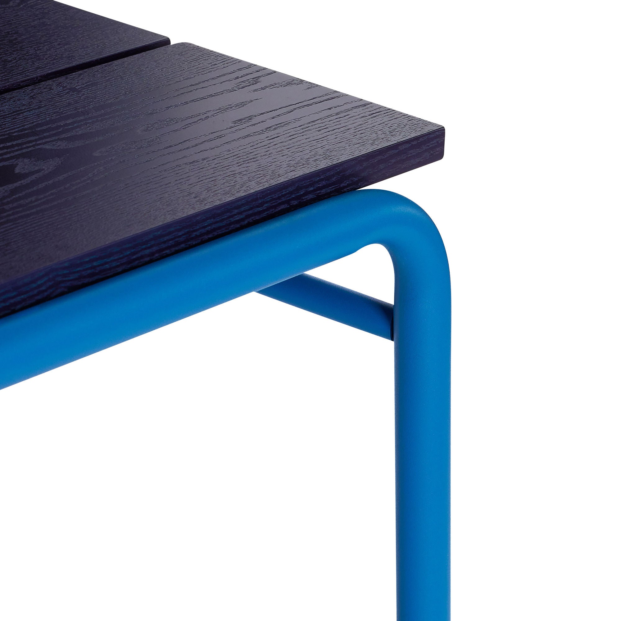 Hübsch Koi Bench Blue/Dark Blue