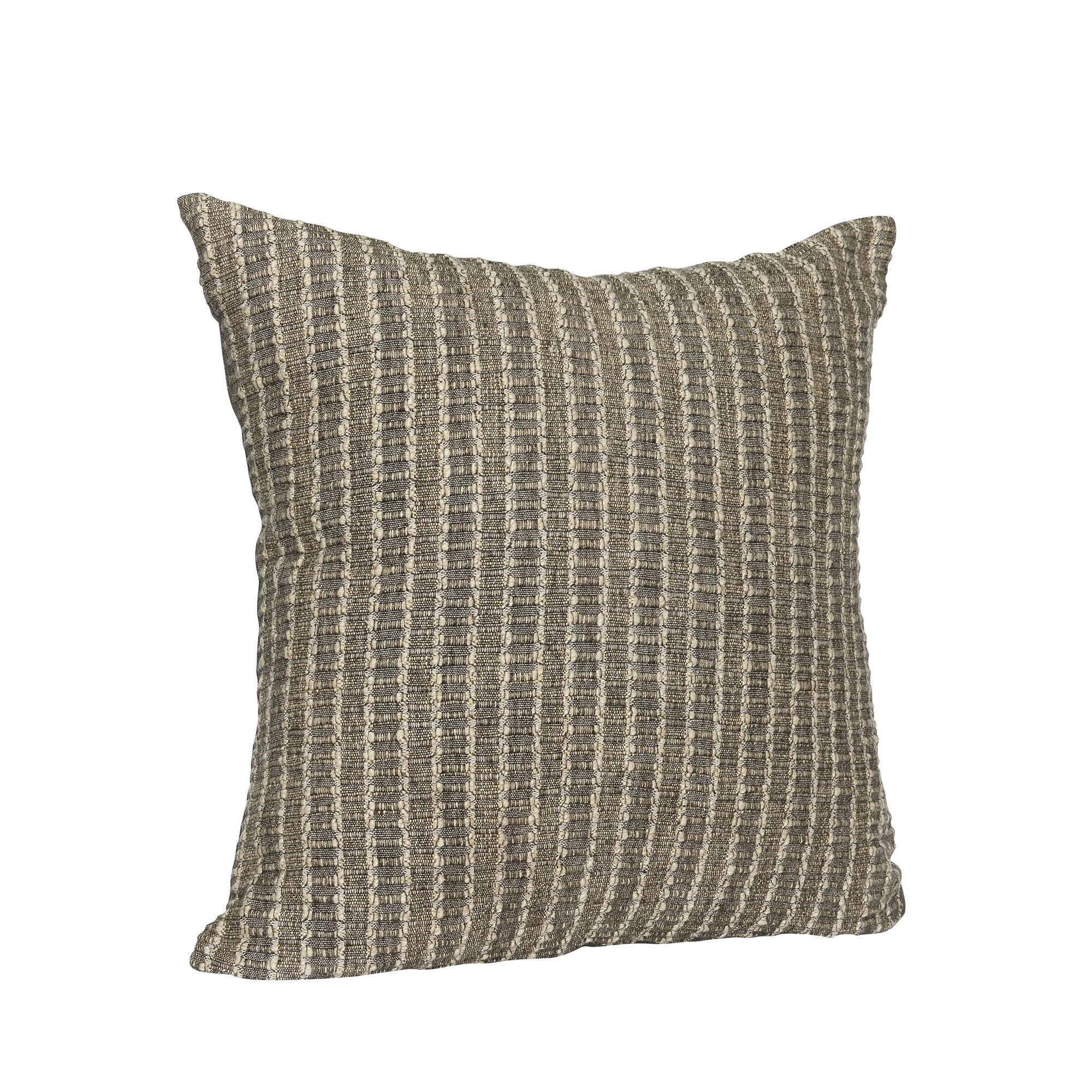 Hübsch Ori Pillow Olive Green/Beige