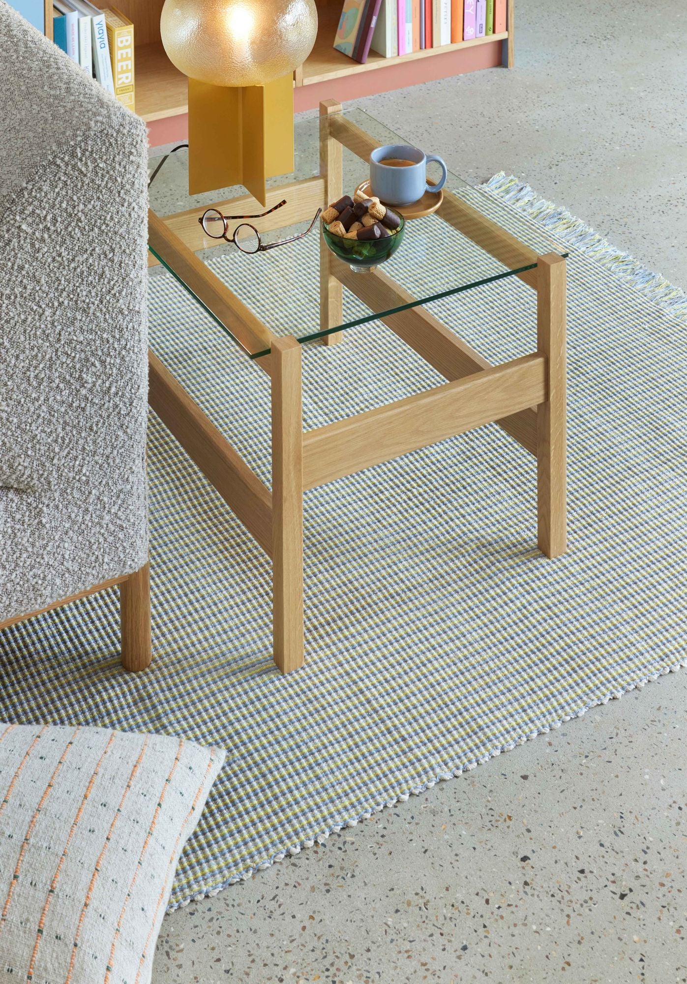 Hübsch Ledge Sidebord Naturlig