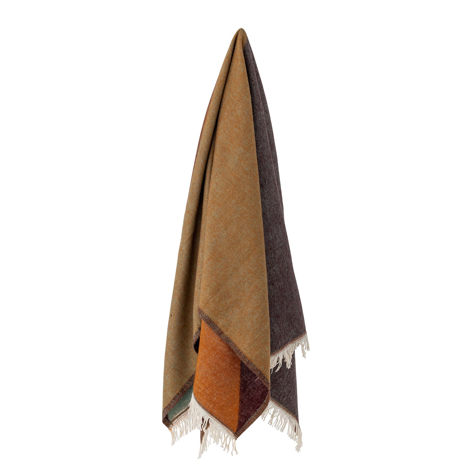 Bloomingville ara plaid, rød, akryl