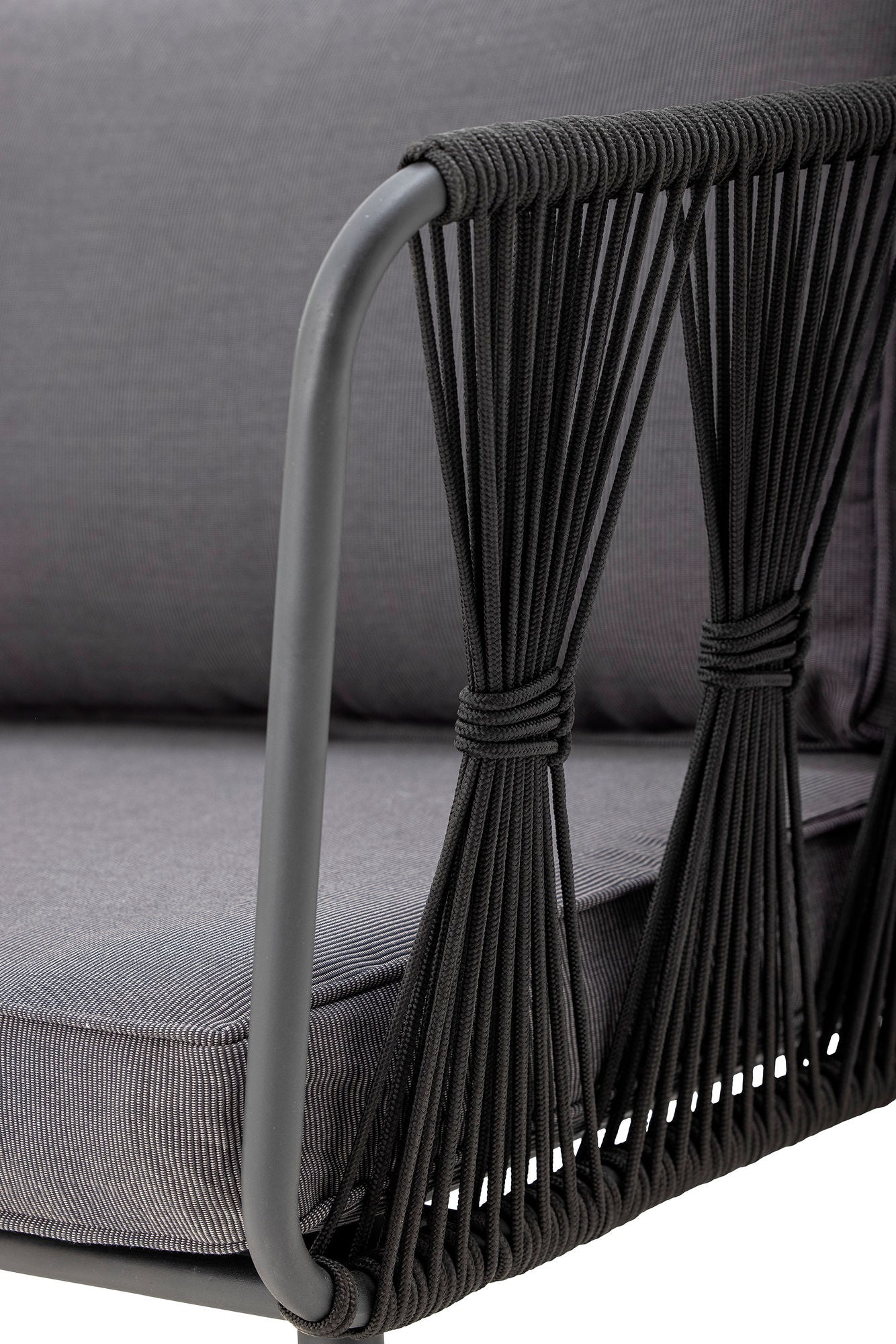 Bloomingville Pavone sofa, svart, metall