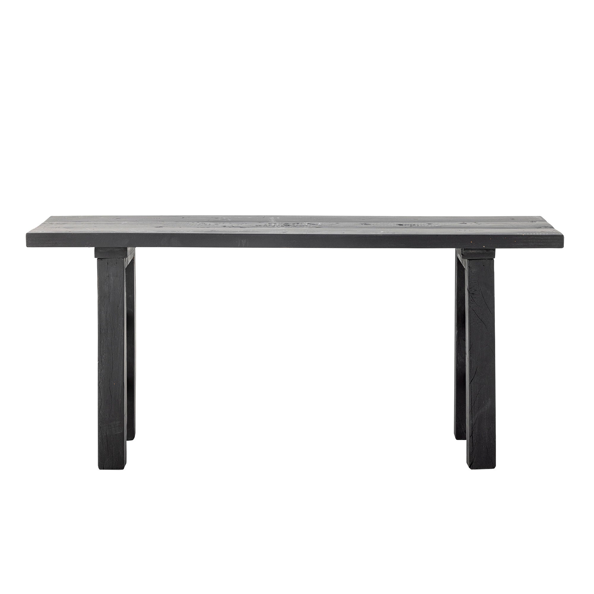 Bloomingville Riber Bench, svart, resirkulert tre