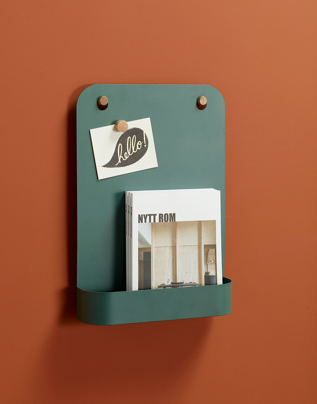 Legg merke til grønn - 35x8xh50cm