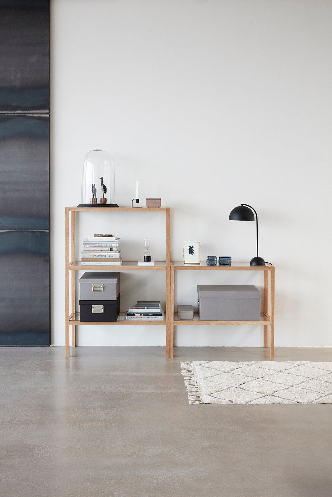 Form Table Lamp Black - Ø23XH48cm, E14/25W