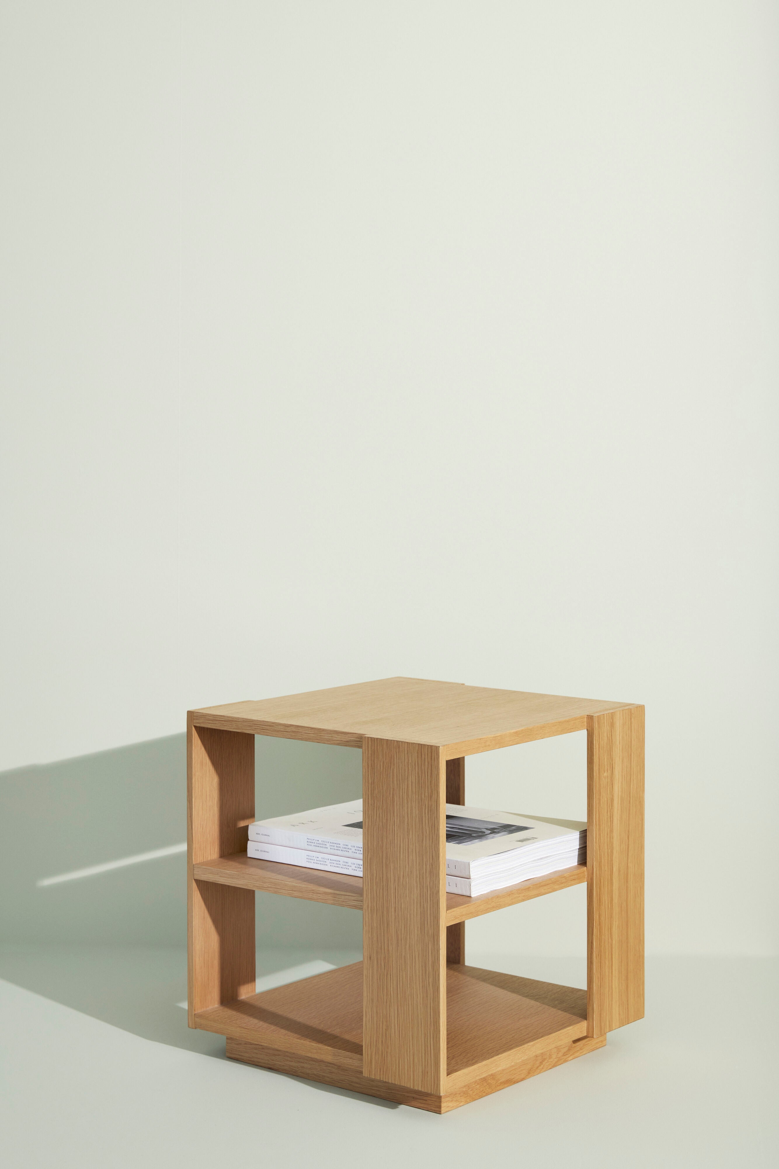 Fusjons sidebord Natur - 37x37xh38cm