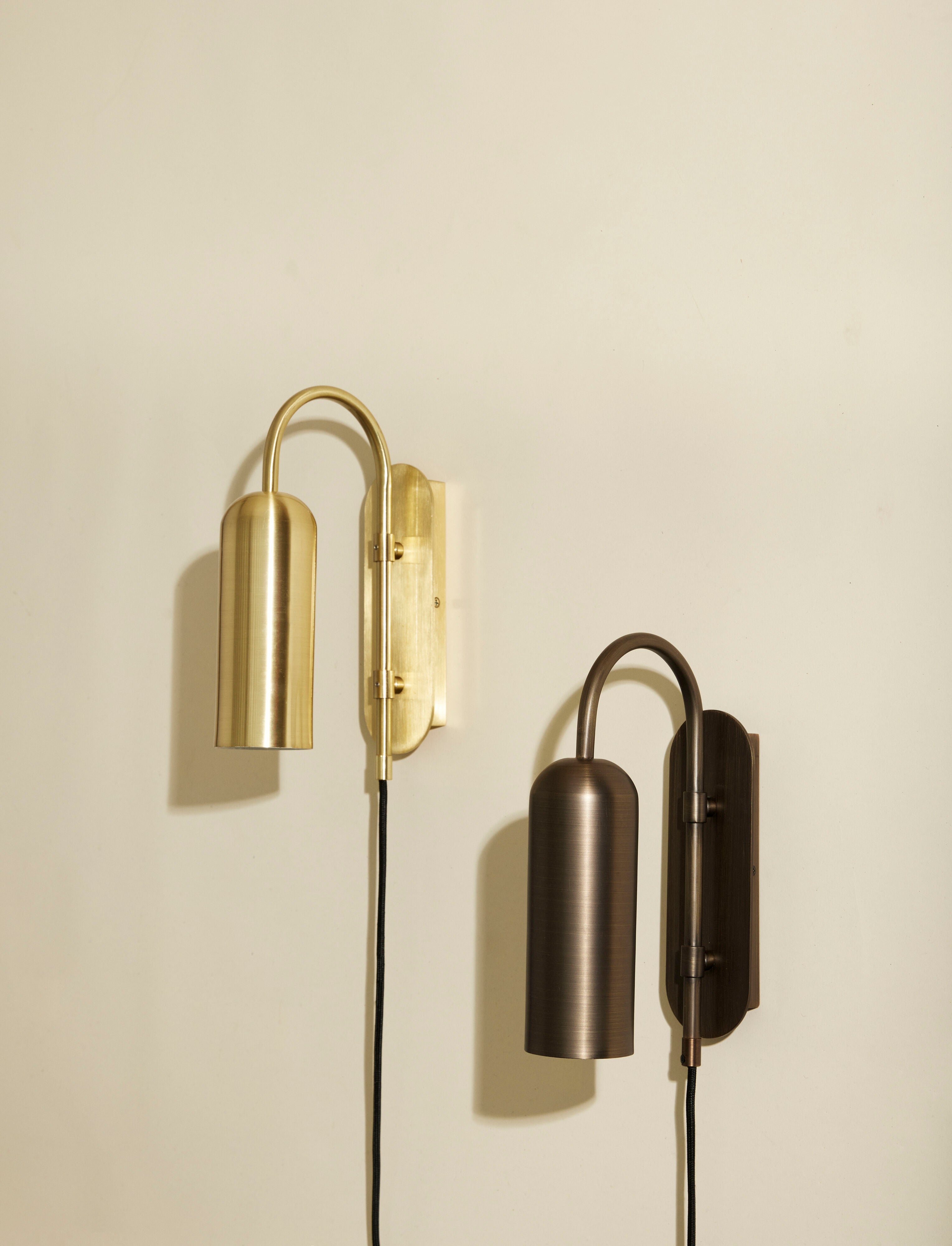 Zenith Wall Lamp Messing Color - 19x7xh29cm, E14