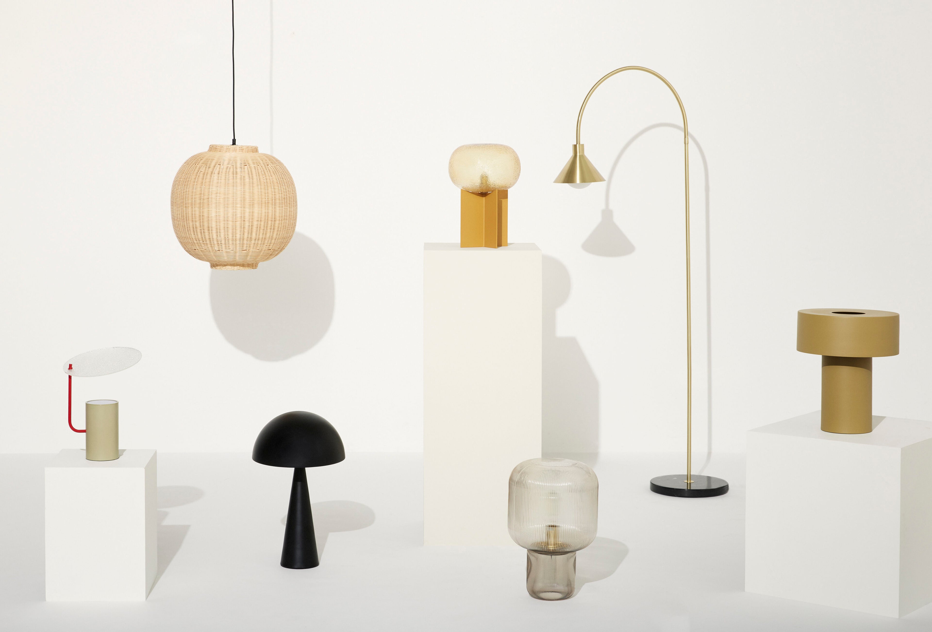 Aki Table Lamp Khaki - Ø30XH37cm, E27