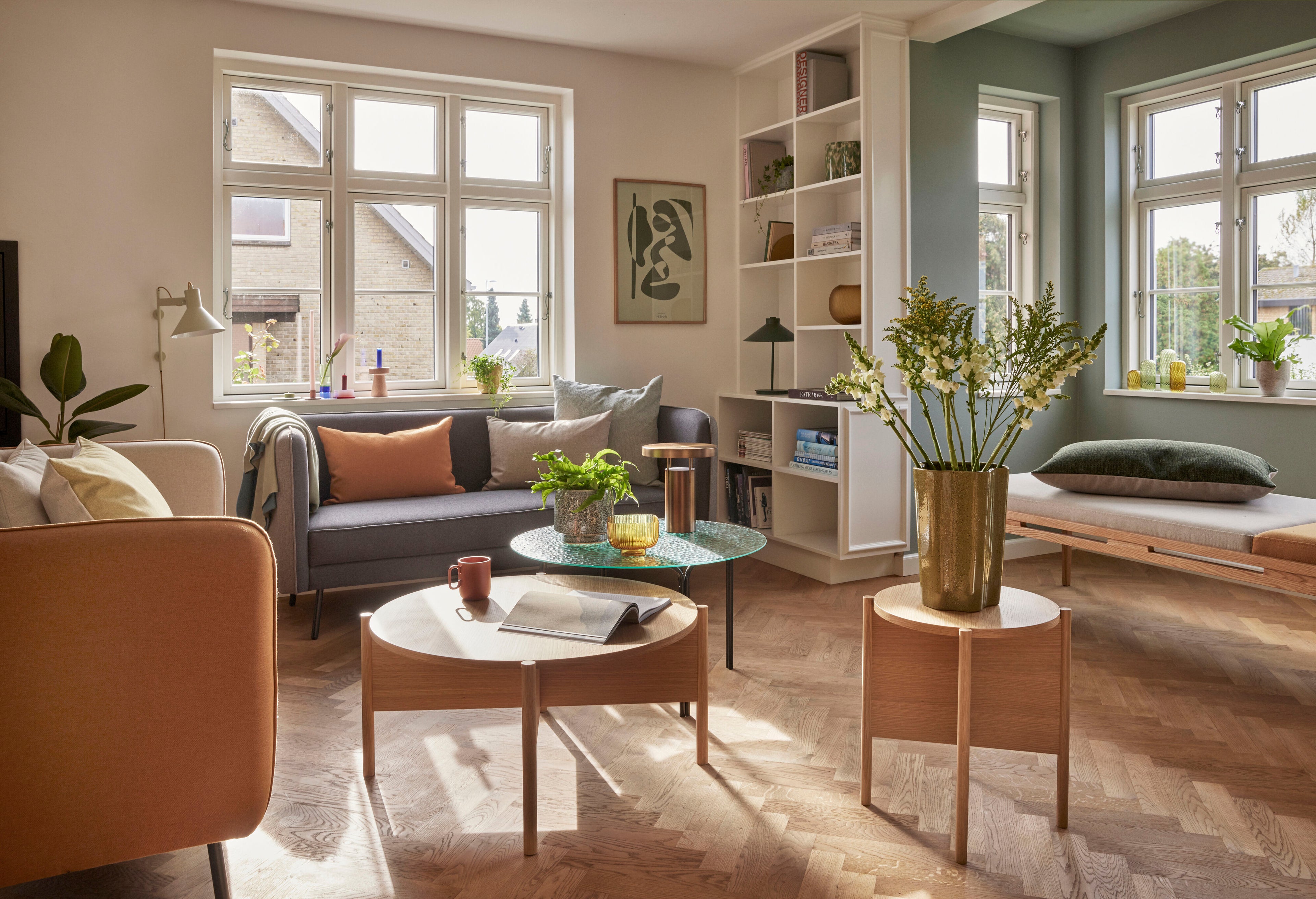 Heritage salongbord Natur - Ø86XH40cm