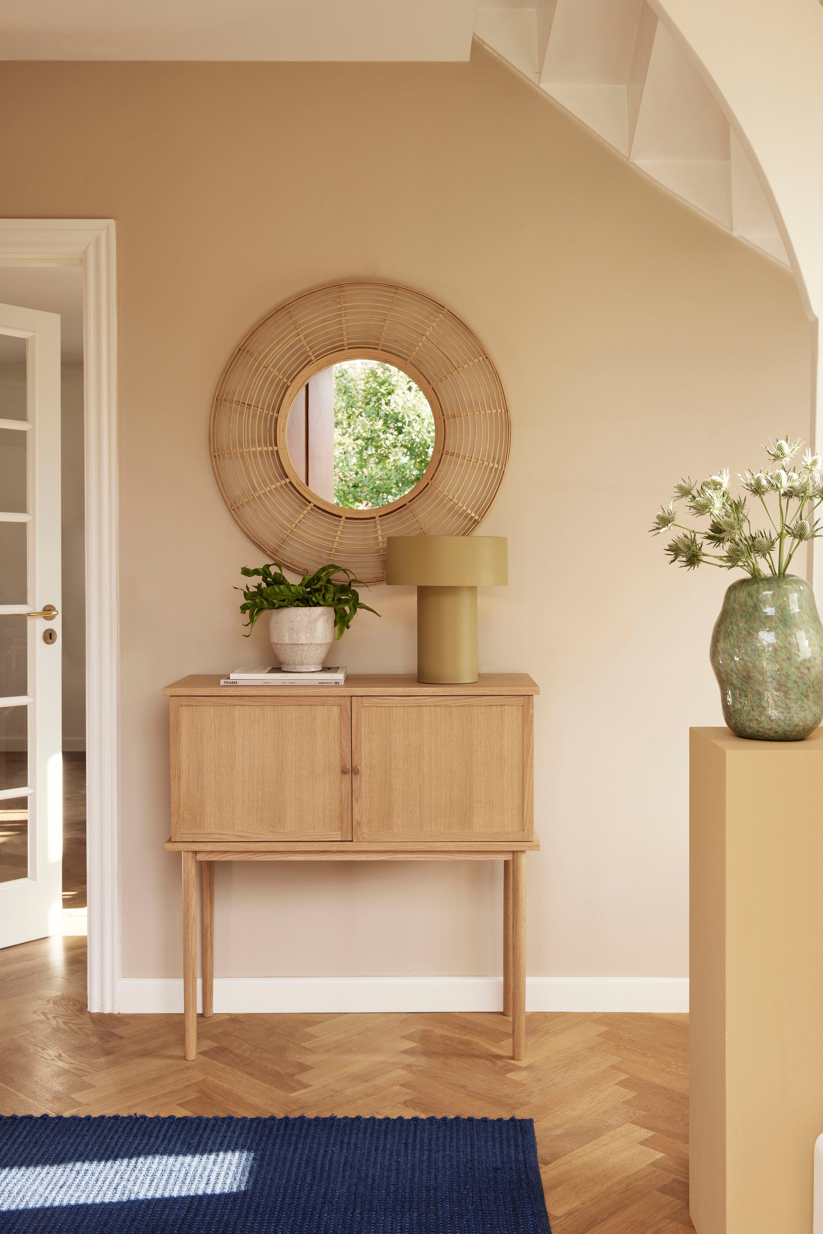 Aki Table Lamp Khaki - Ø30XH37cm, E27