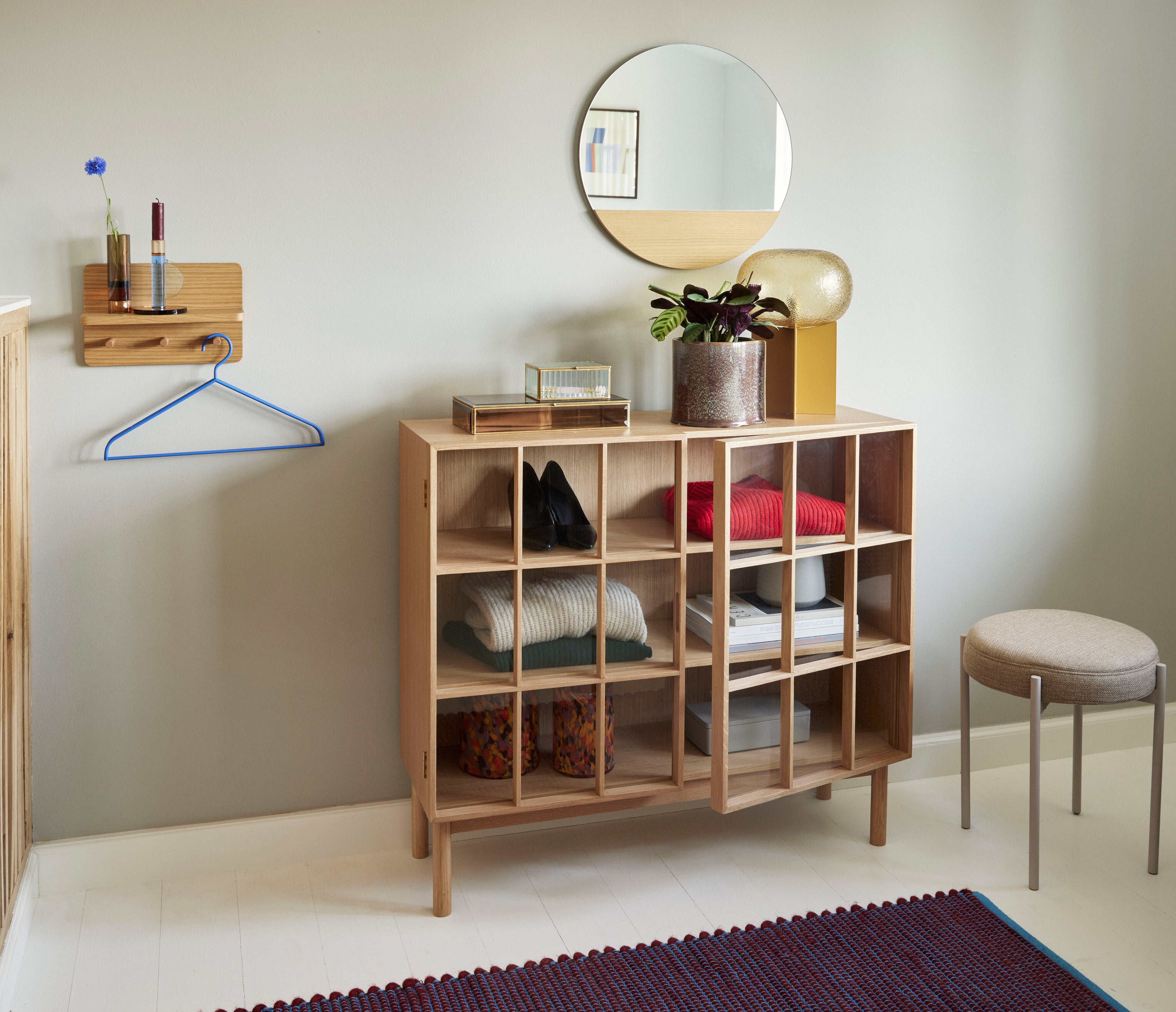 Luce Lysestake Orange (sett med 2) - ø13xh18, ø16xh20cm