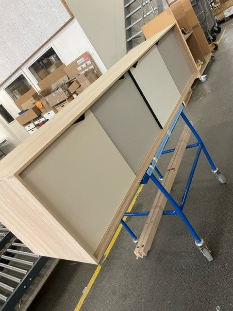 Utstillingsmodell - Andersen Furniture - S1 Sideboard - L200XD50XH68 cm - Oak/SOAP med flerfargede dører