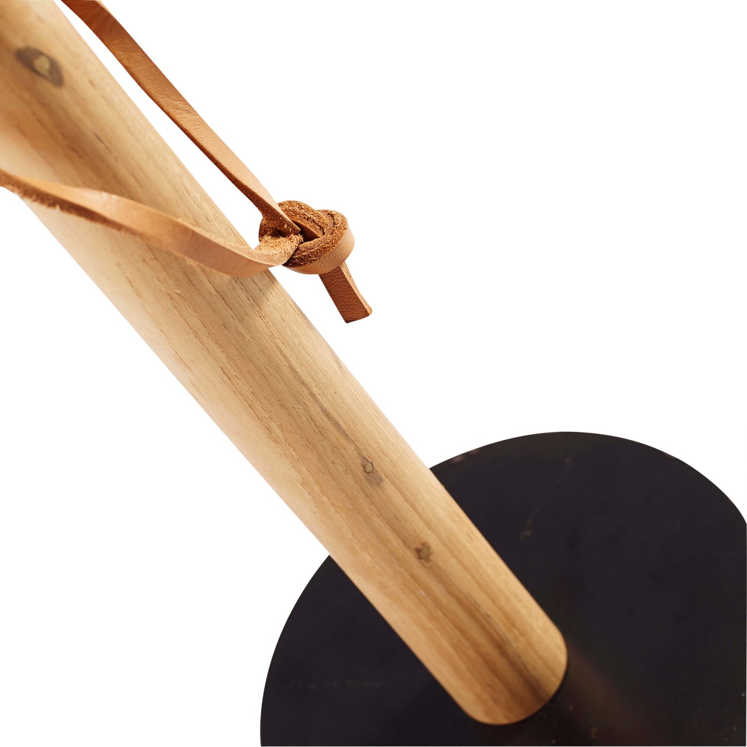 Køkkenrulleholder Nate - Natur - Recycled Teak - H: 30 Ø: 14 cm - Muubs - DesignGaragen.dk