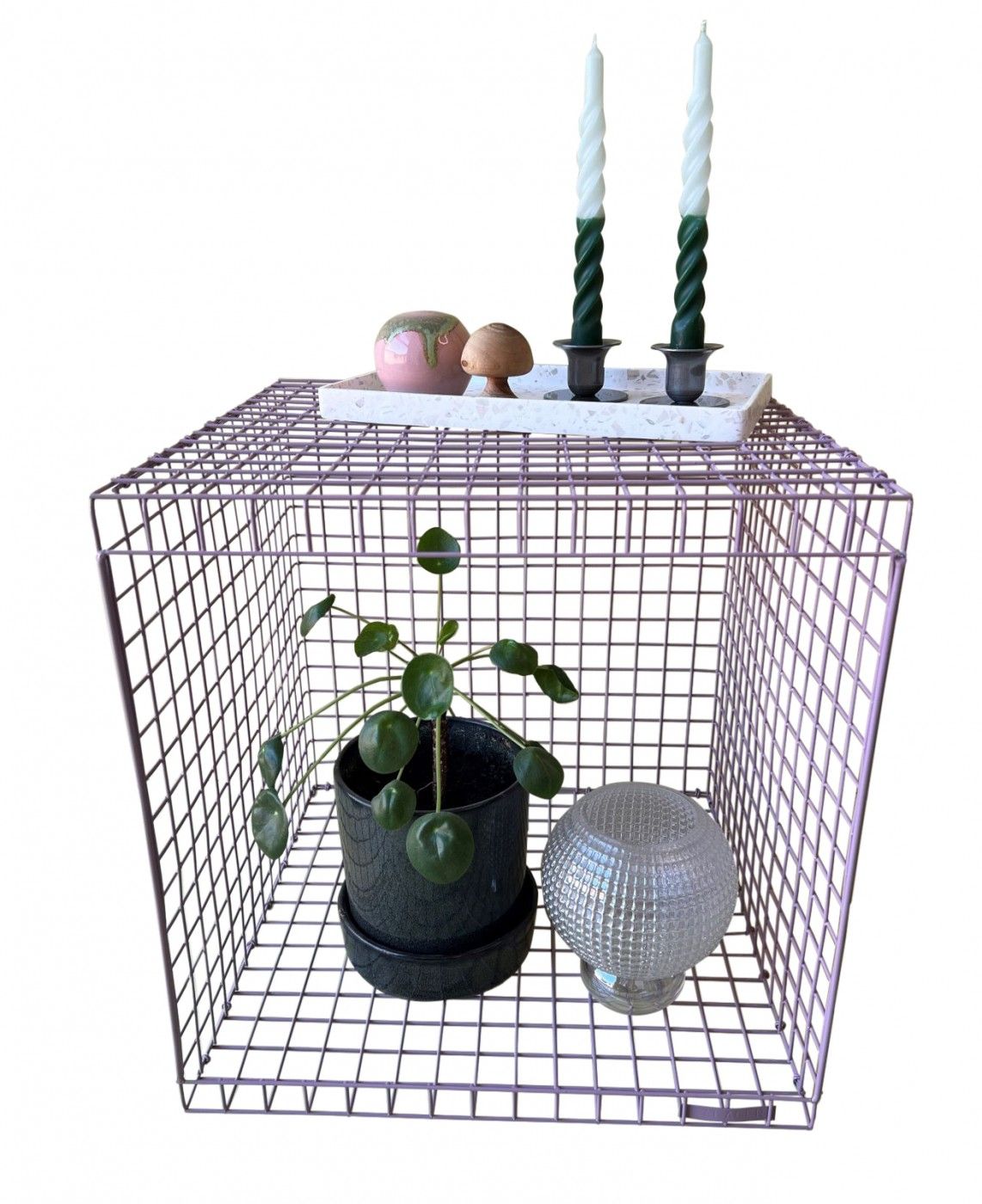 Kalager Design Wire Cubic, Pastell Violet