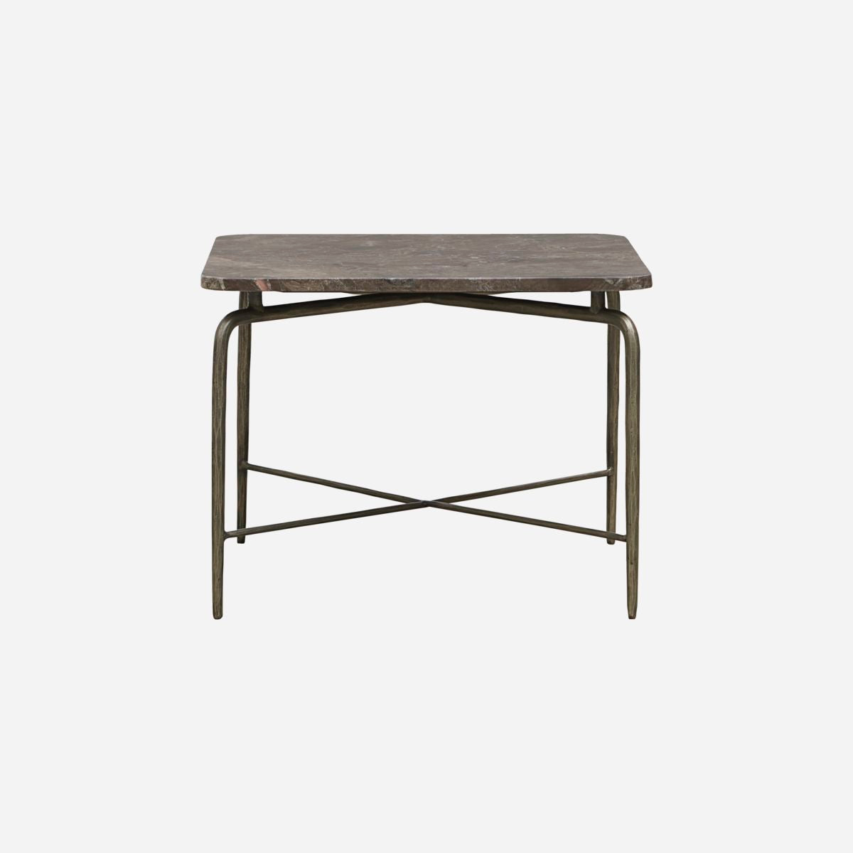 House Doctor-Sofabord, firkantet, brun-l: 60 cm, b: 60 cm, h: 45 cm