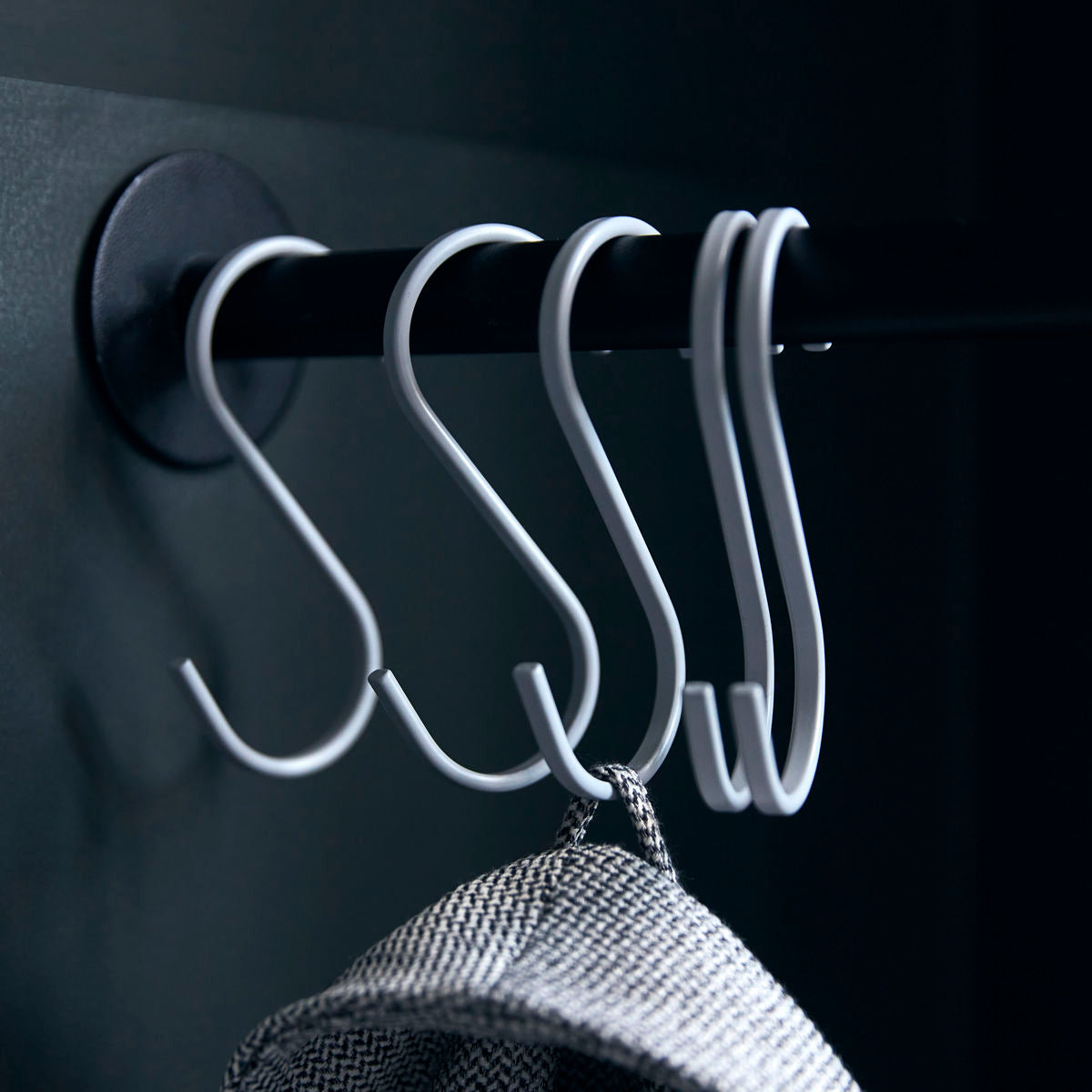 Huslege - Knake, Snap, Silver - L: 4,8 cm, W: 0,5 cm, H: 10 cm