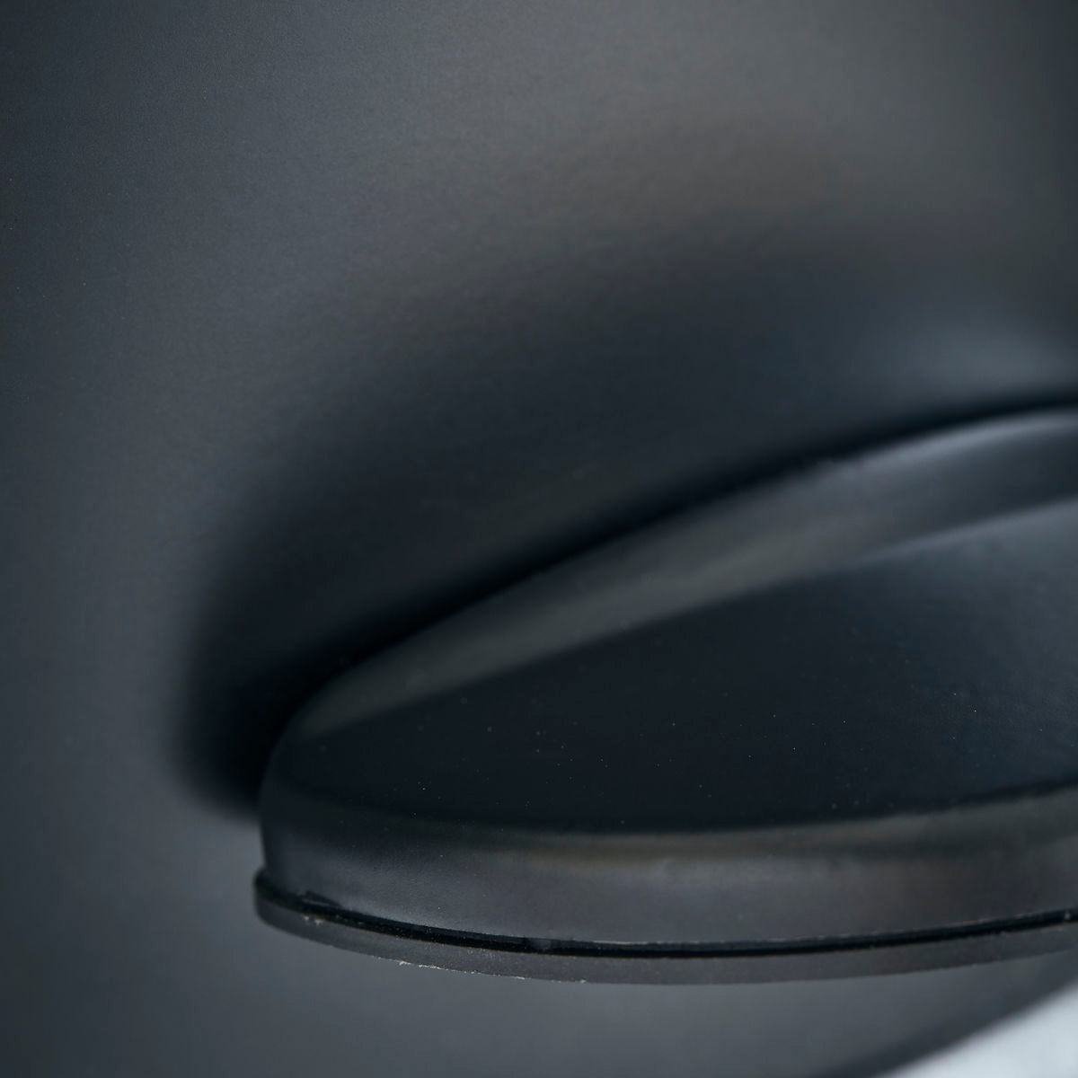 House Doctor - søppelbøtte, Eda, svart - h: 44,5 cm, dia: 41 cm