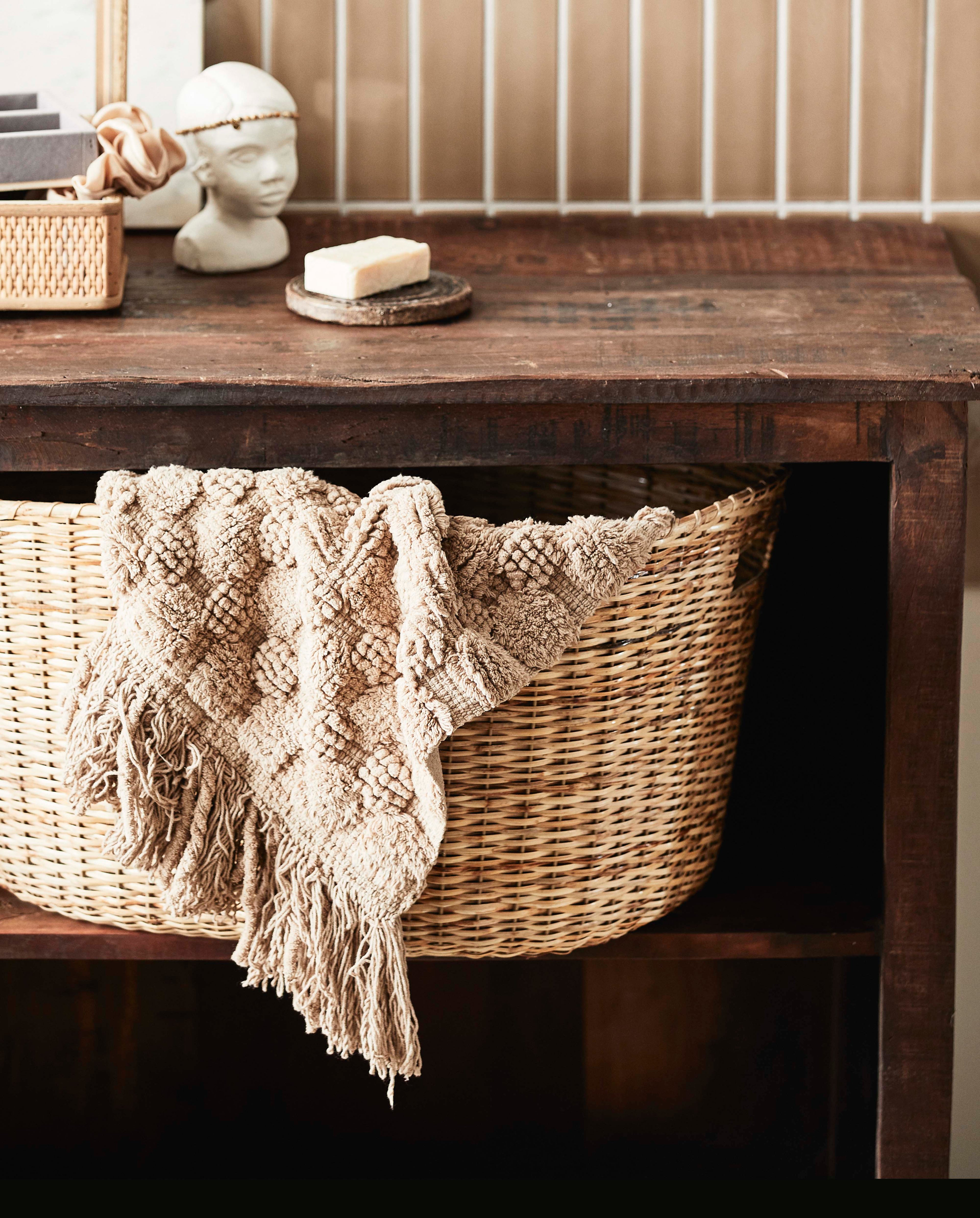 Koloa Wicker Basket - 40x62 cm - Natur