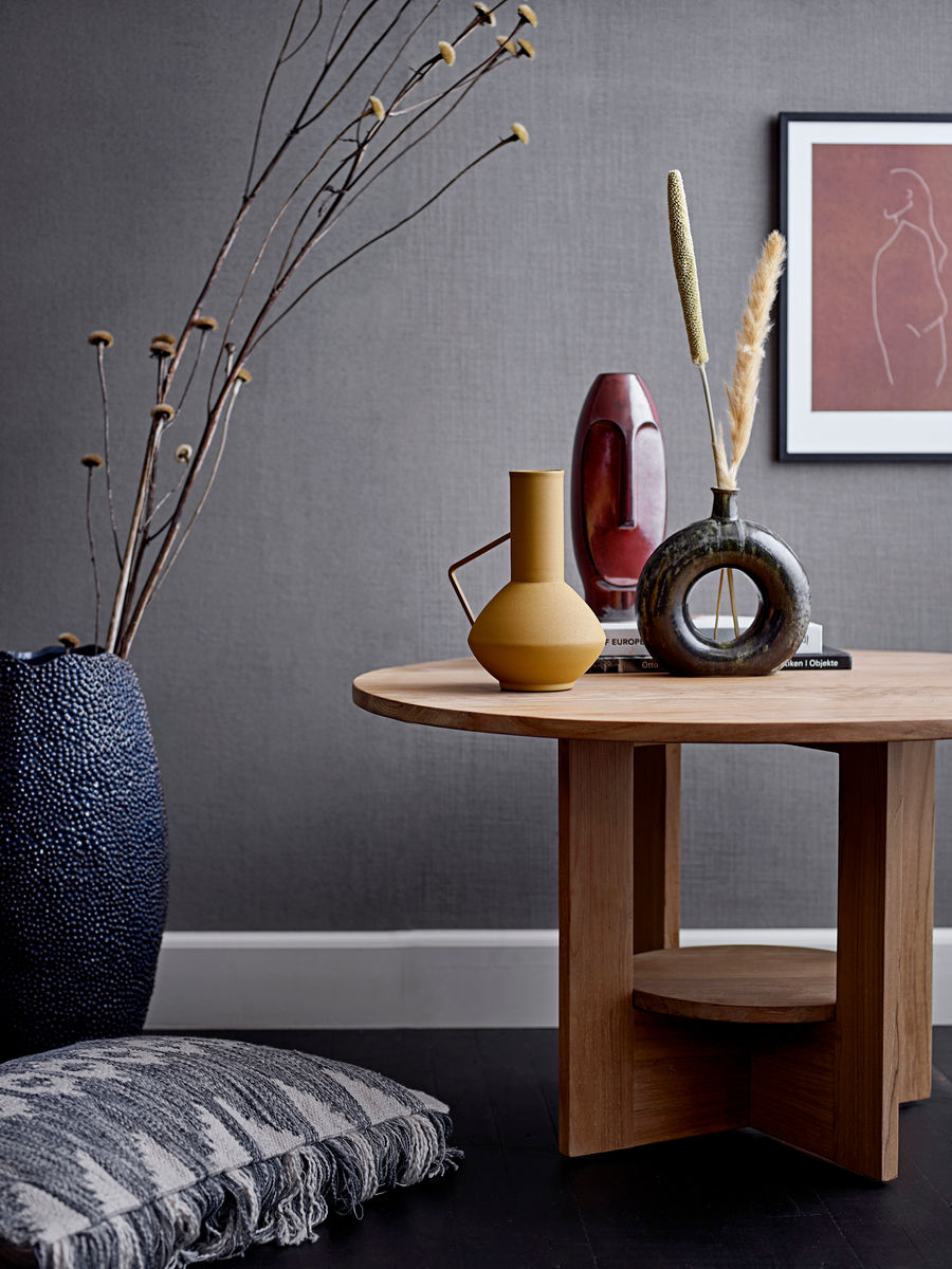 Bloomingville Baldvin Deko Vase, Brun, Stentøj - Bloomingville - DesignGaragen.dk