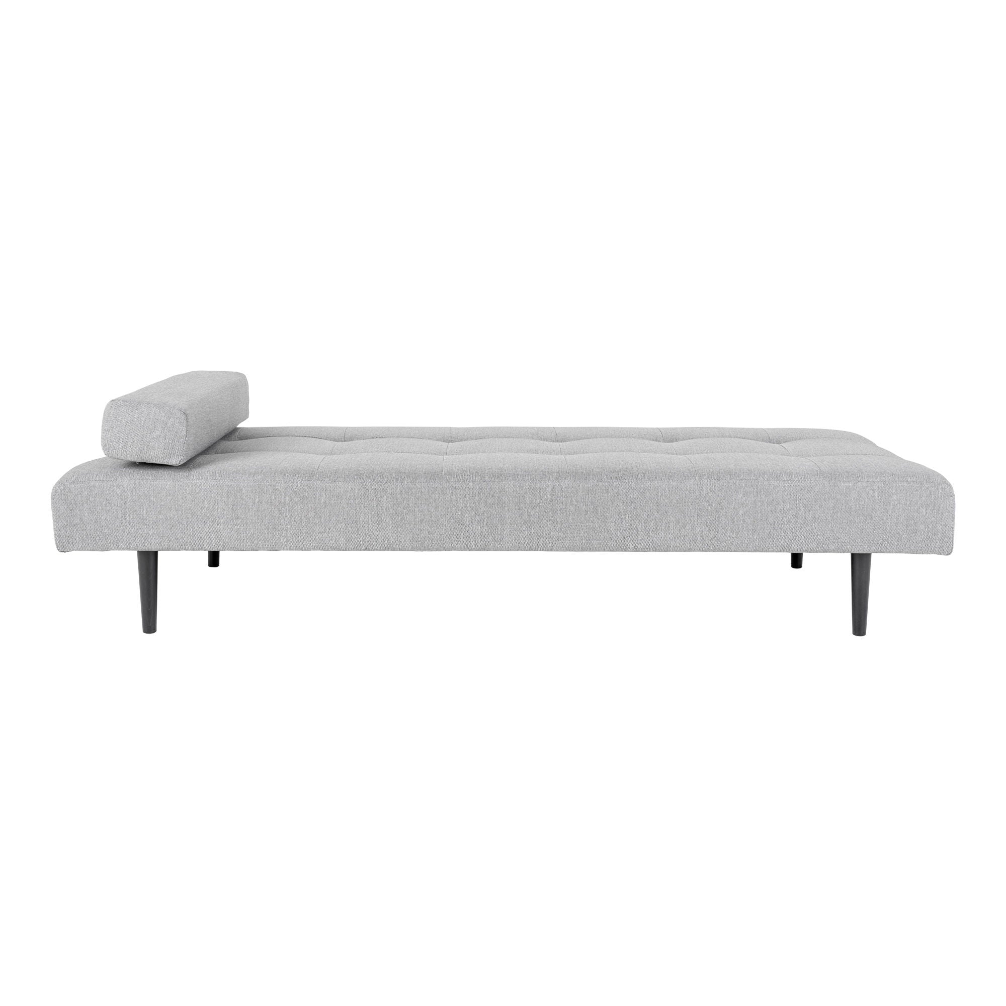 Capri Daybed - Daybed in Light Grey med svarte treben, HN1001
