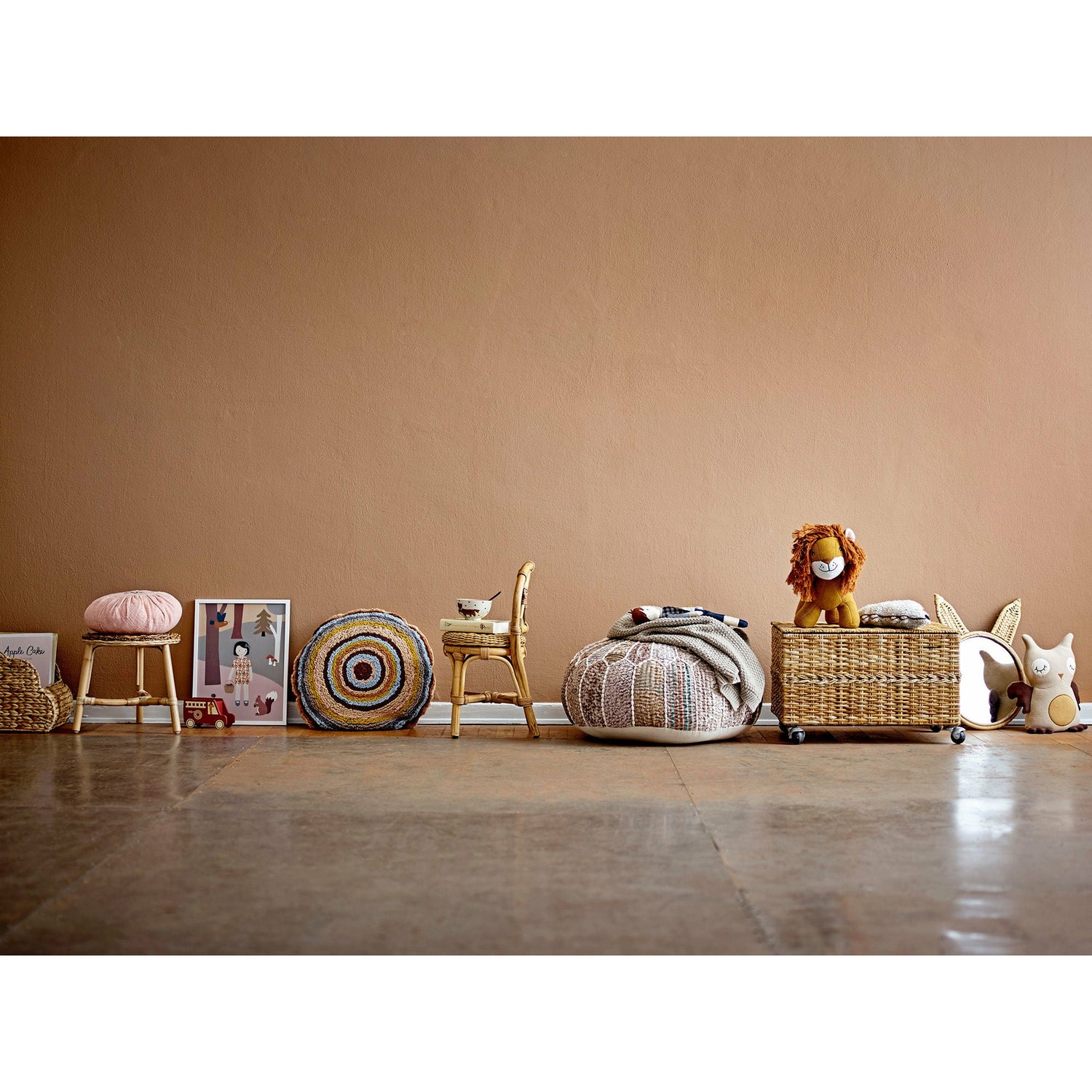 Bloomingville MINI Gytta Ramme, Hvid, Fyr - Bloomingville MINI - DesignGaragen.dk