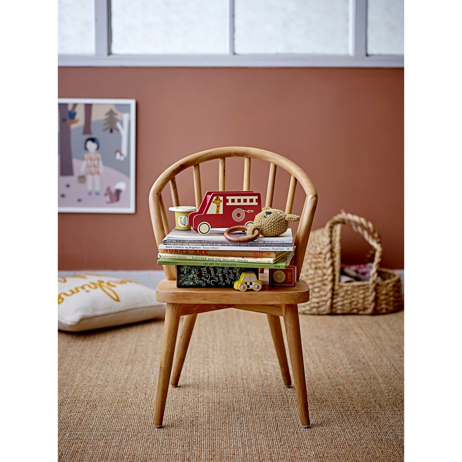 Bloomingville MINI Gytta Ramme, Hvid, Fyr - Bloomingville MINI - DesignGaragen.dk