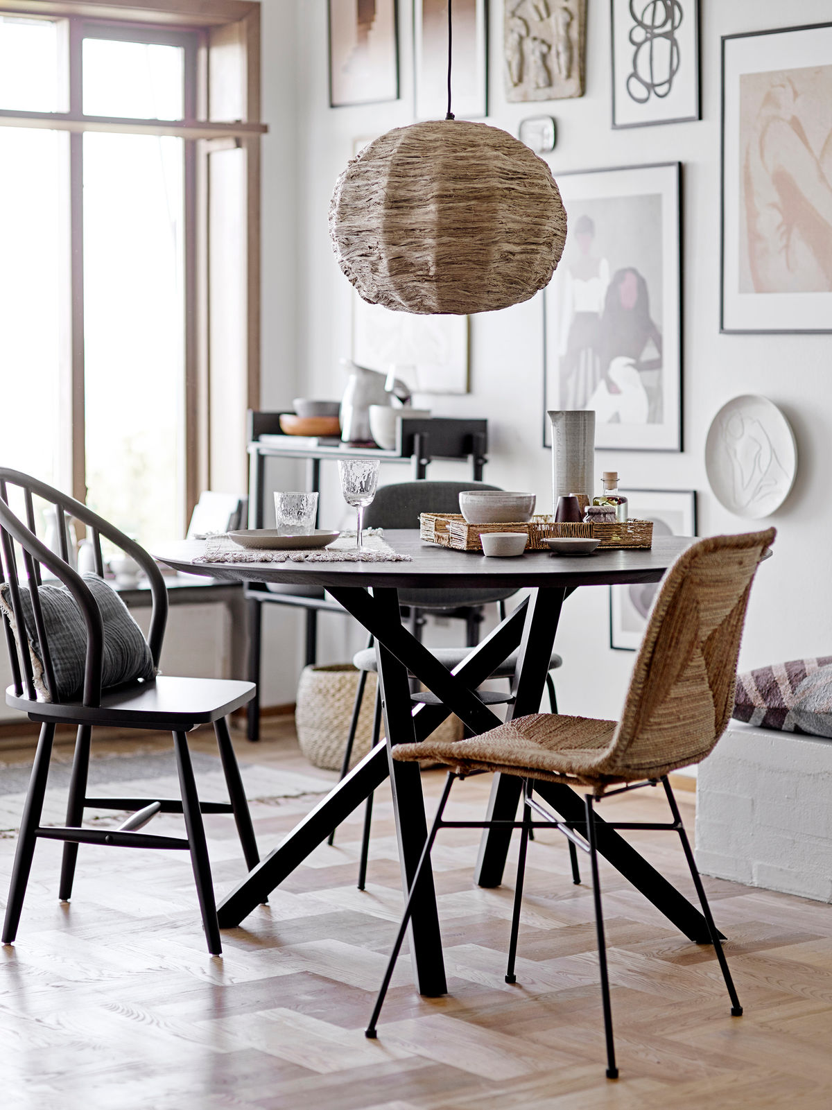 Bloomingville asali vinglass, klart, glass