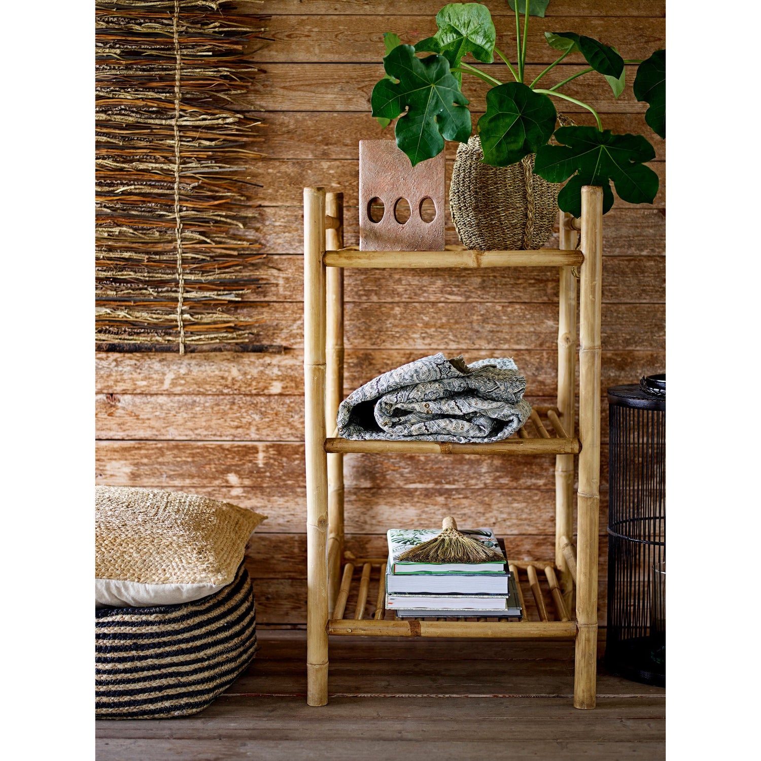 Bloomingville Diora Basket, Natur, Søgræs - Bloomingville - DesignGaragen.dk