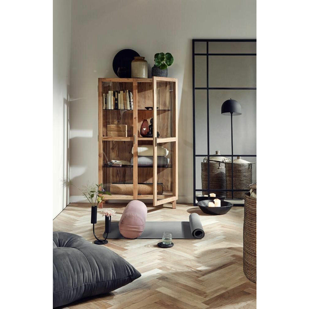 Nordal LAUDY vasketøjskurve i søgræs med låg - 2 stk - natur - Nordal - DesignGaragen.dk