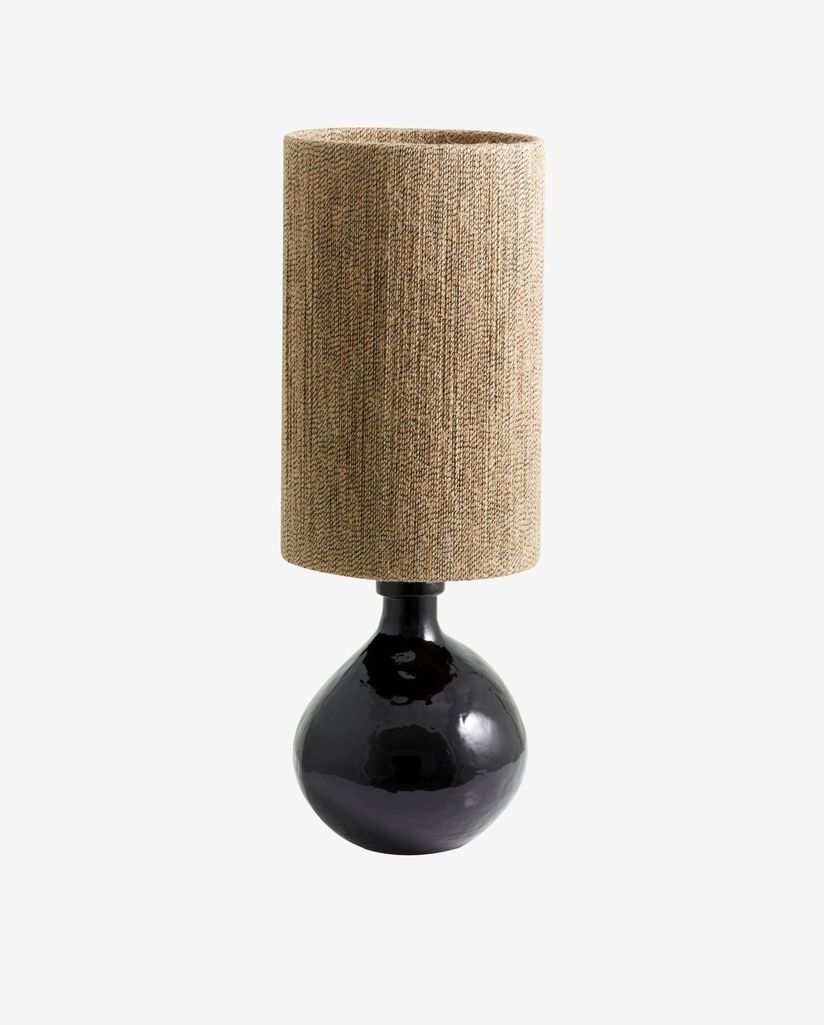 Dissa bordlampe - svart/natur