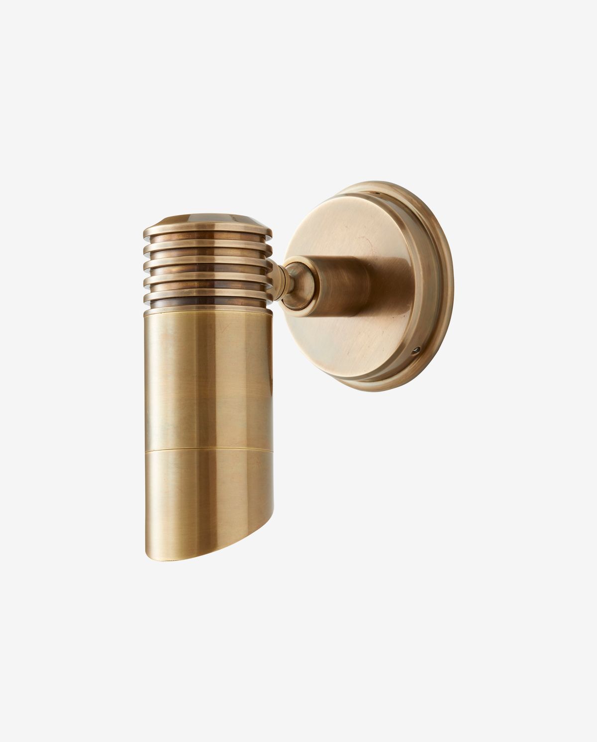 Bragi vegglampe, utendørs - messing