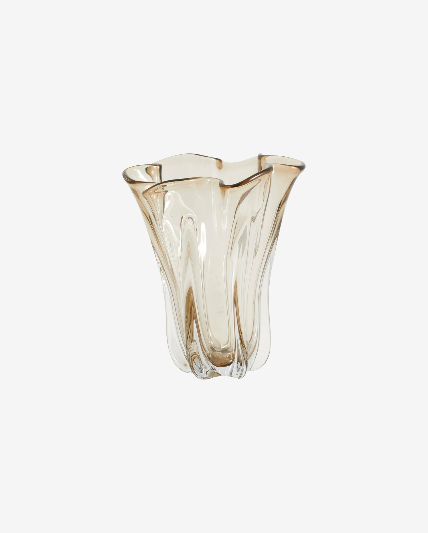 Komnio Vase - lysebrun