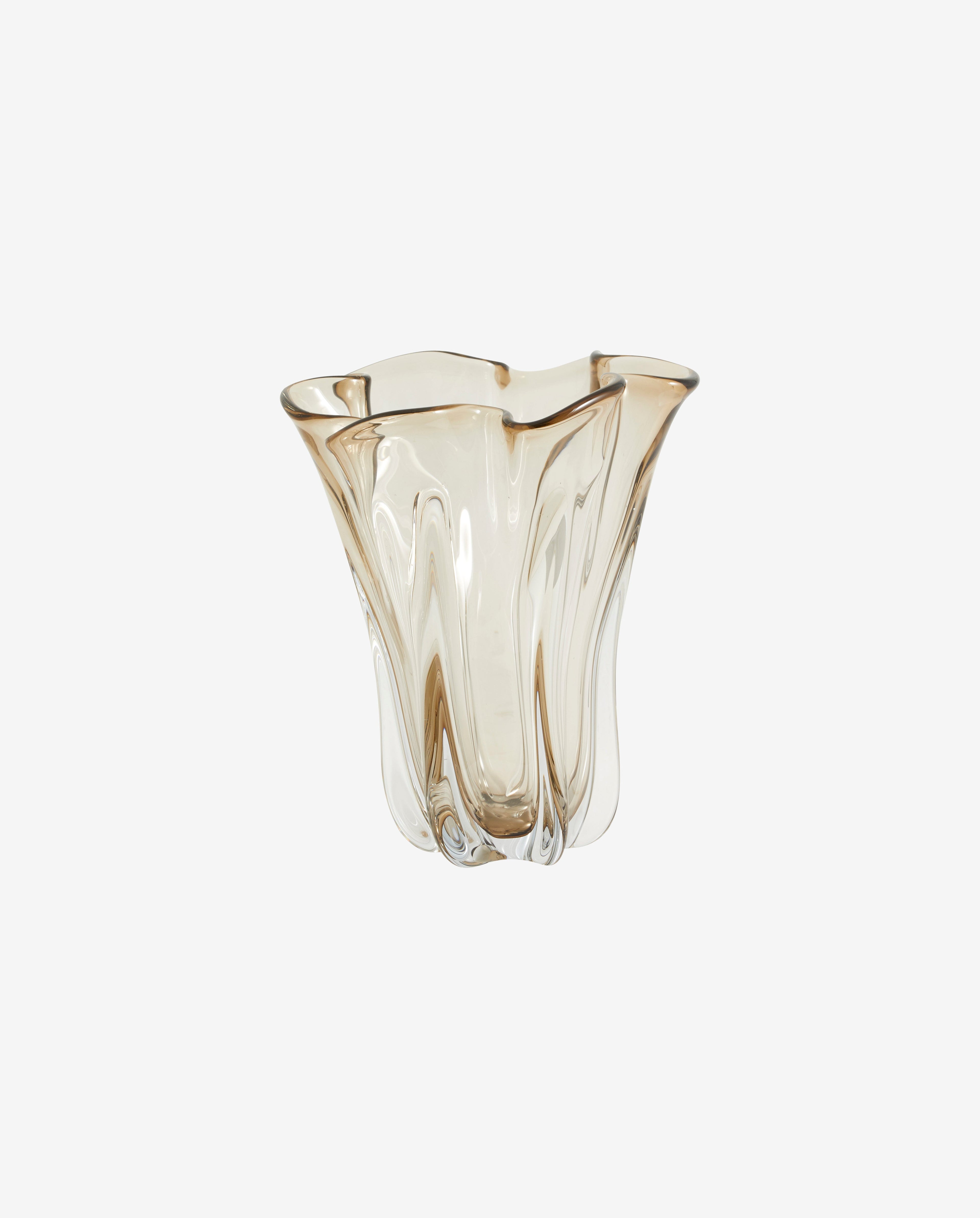 Komnio Vase - lysebrun