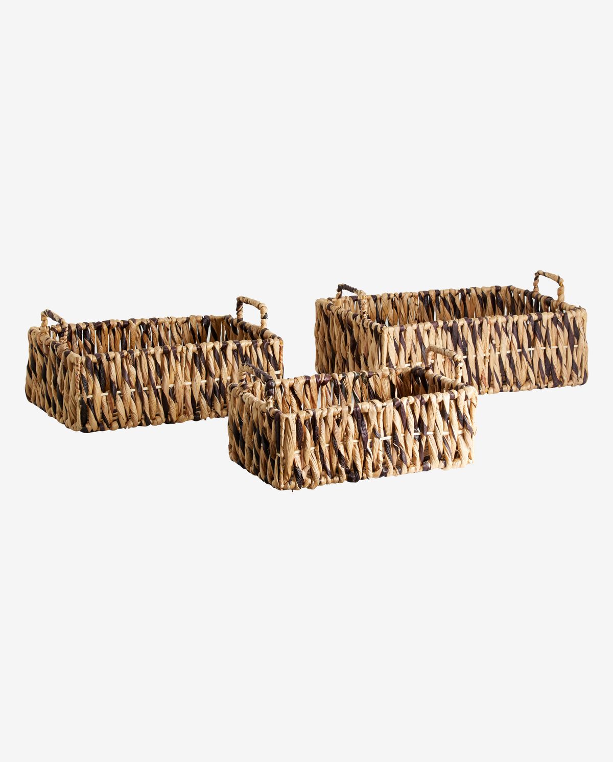 Colmar Storage Basket, sett m. 3 - Natur
