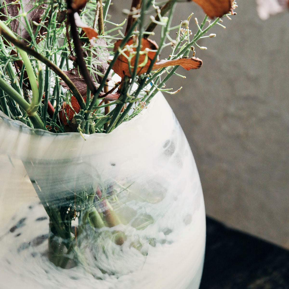 Husets lege - vase, hdjupiter, lysegrønn