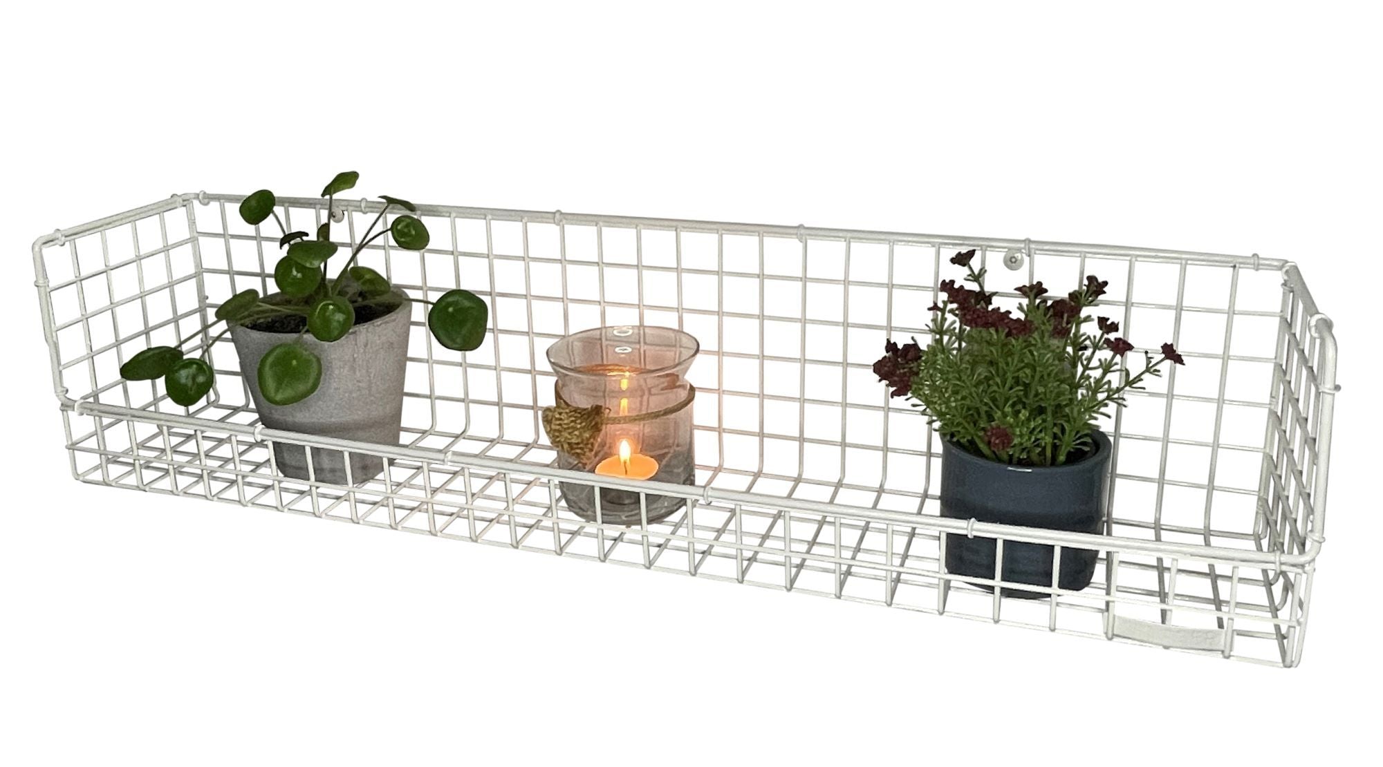 Kalager Design UTEHYLLE, stor, hvit