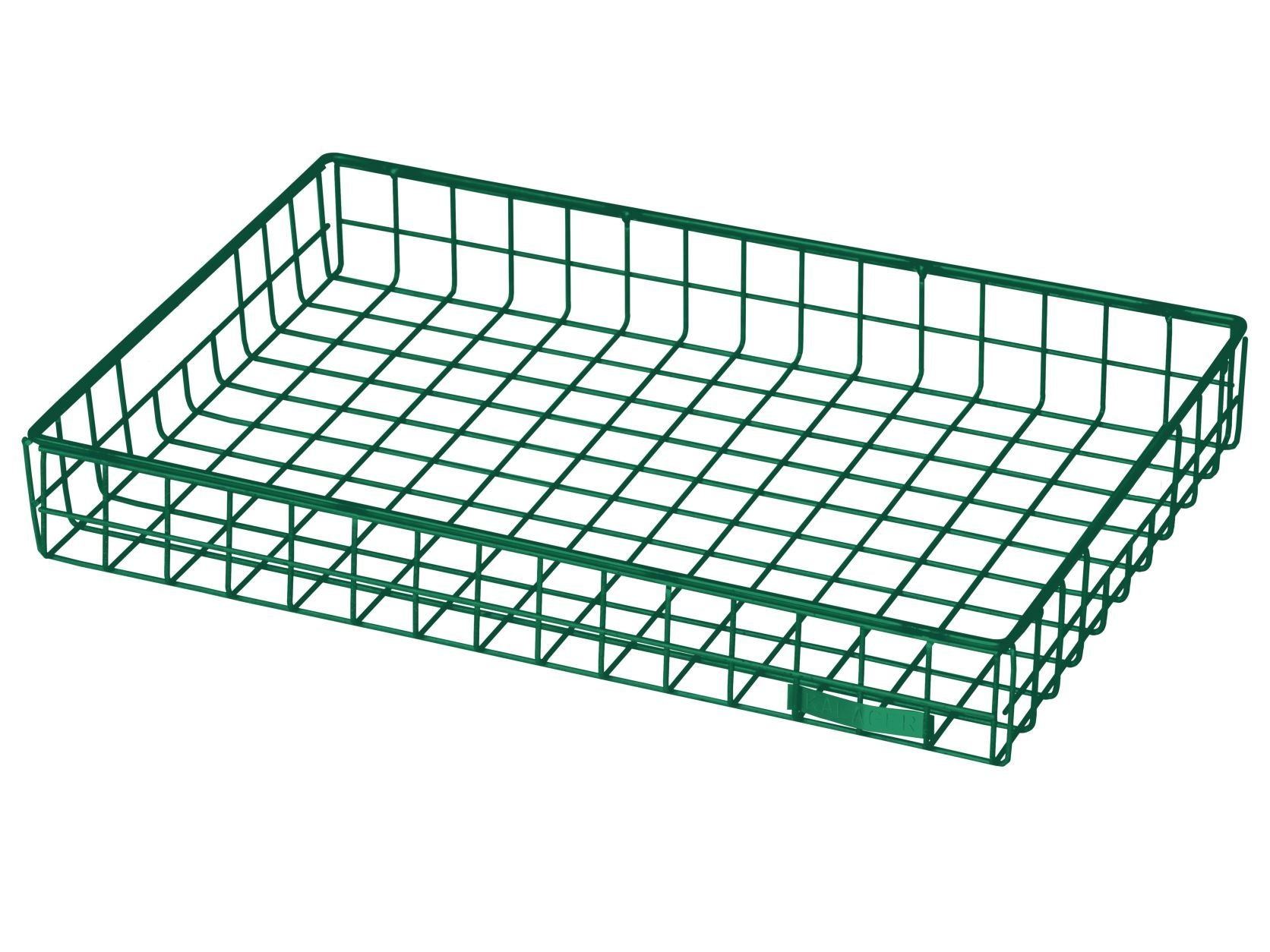 Kalager Design Wire Tray, Mellom, Signal Green