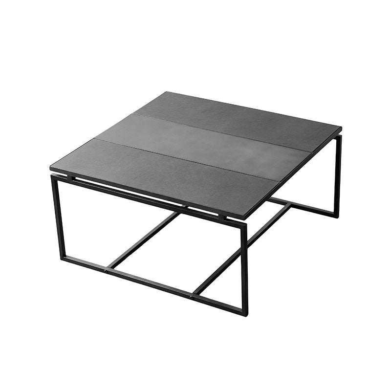 MUUBS - Sofabord Austin Square - Sort B:90xH:45xD:90 cm - Muubs - DesignGaragen.dk